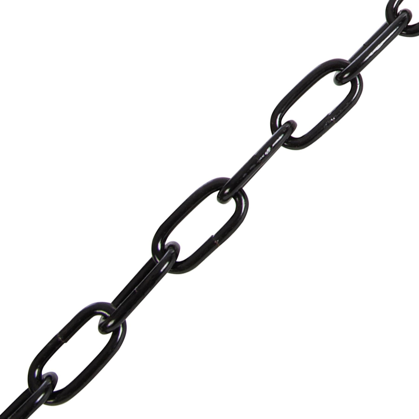 Japanned Chain Black 5mm X 2.5M Corrosion Resistant Weatherproof Finish