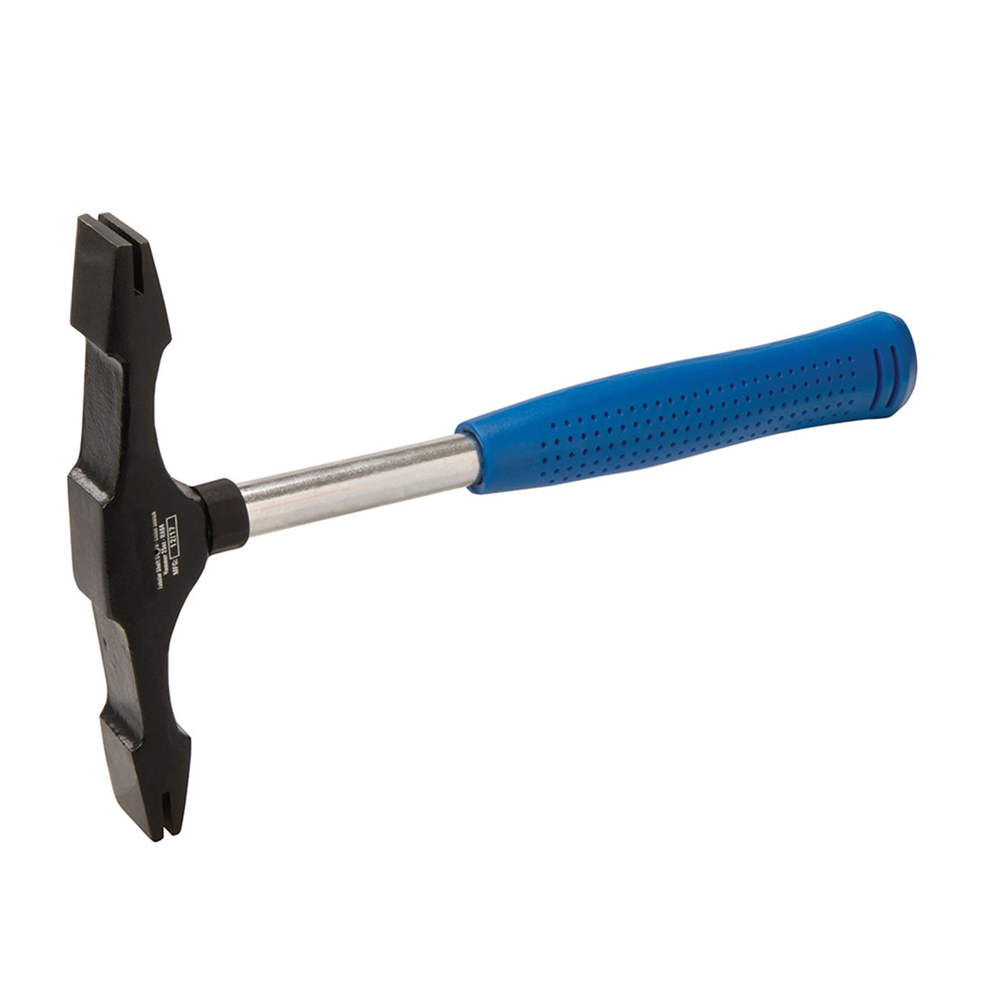 Tubular Shaft Double-Ended Scutch Hammer 25Oz (709G) Forged Powder-Coated Steel