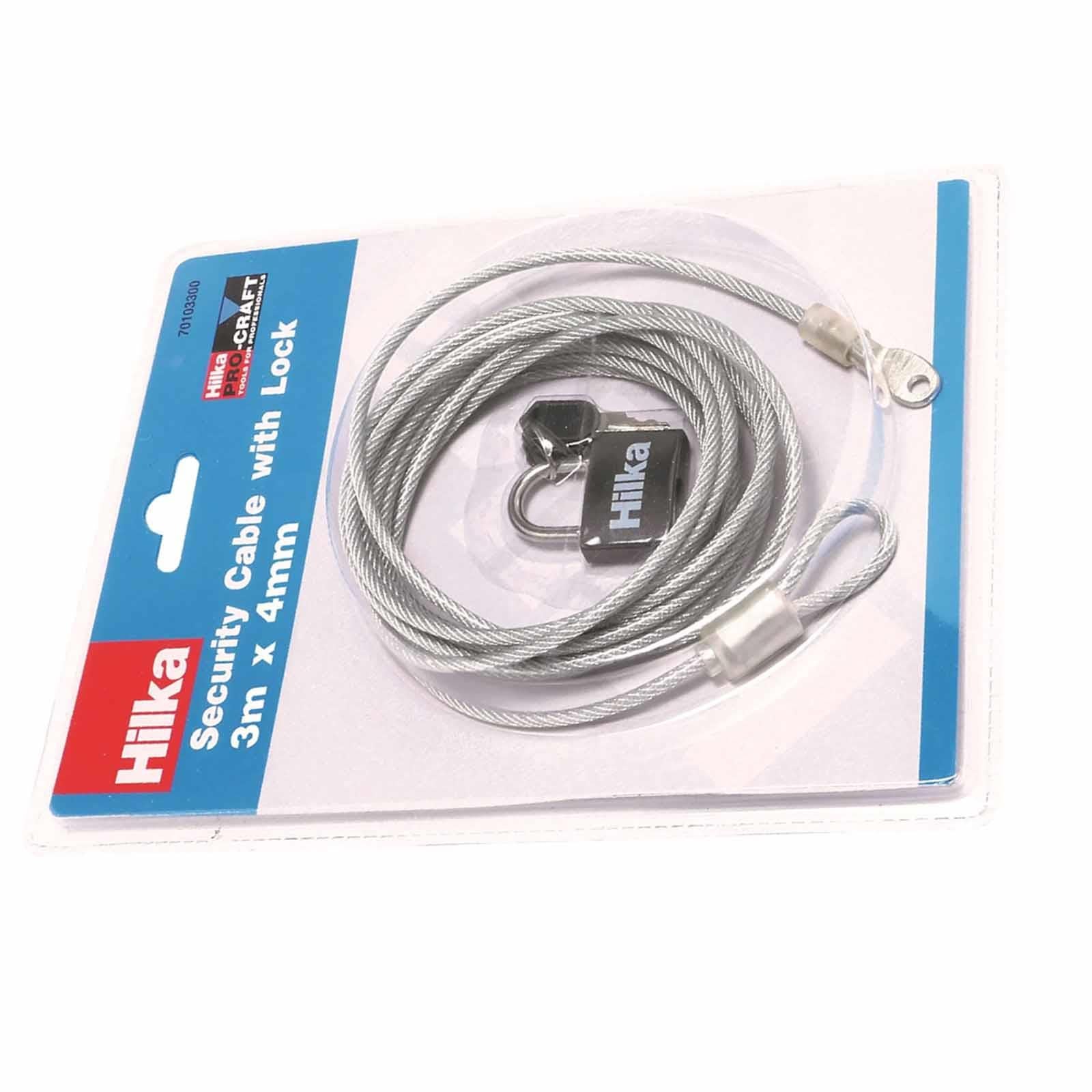 Security Cable with Lock