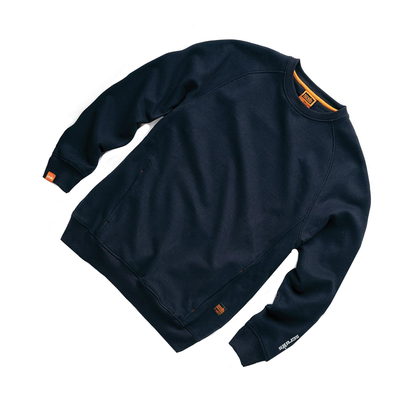 Scruffs Eco Worker Shirt Mens Work Sweatshirt Navy XXL