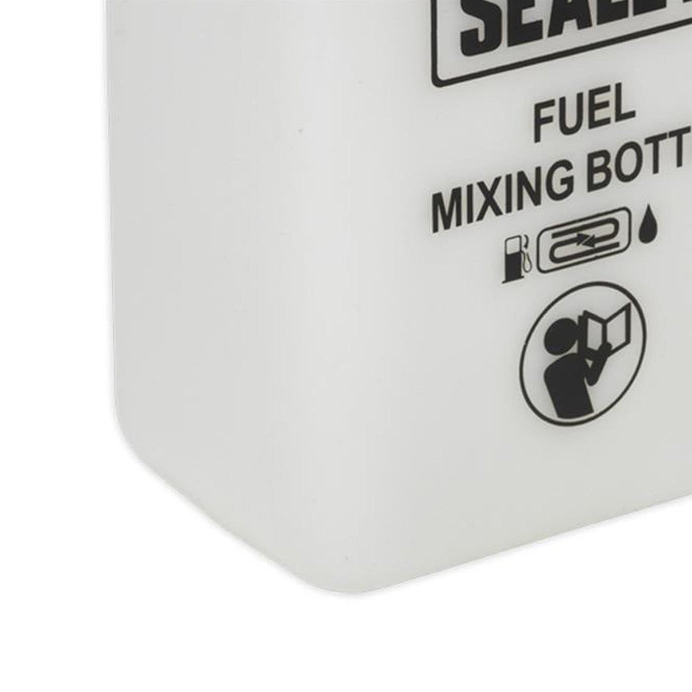 Sealey Petrol/Fuel 2-Stroke Mixing Bottle 1L