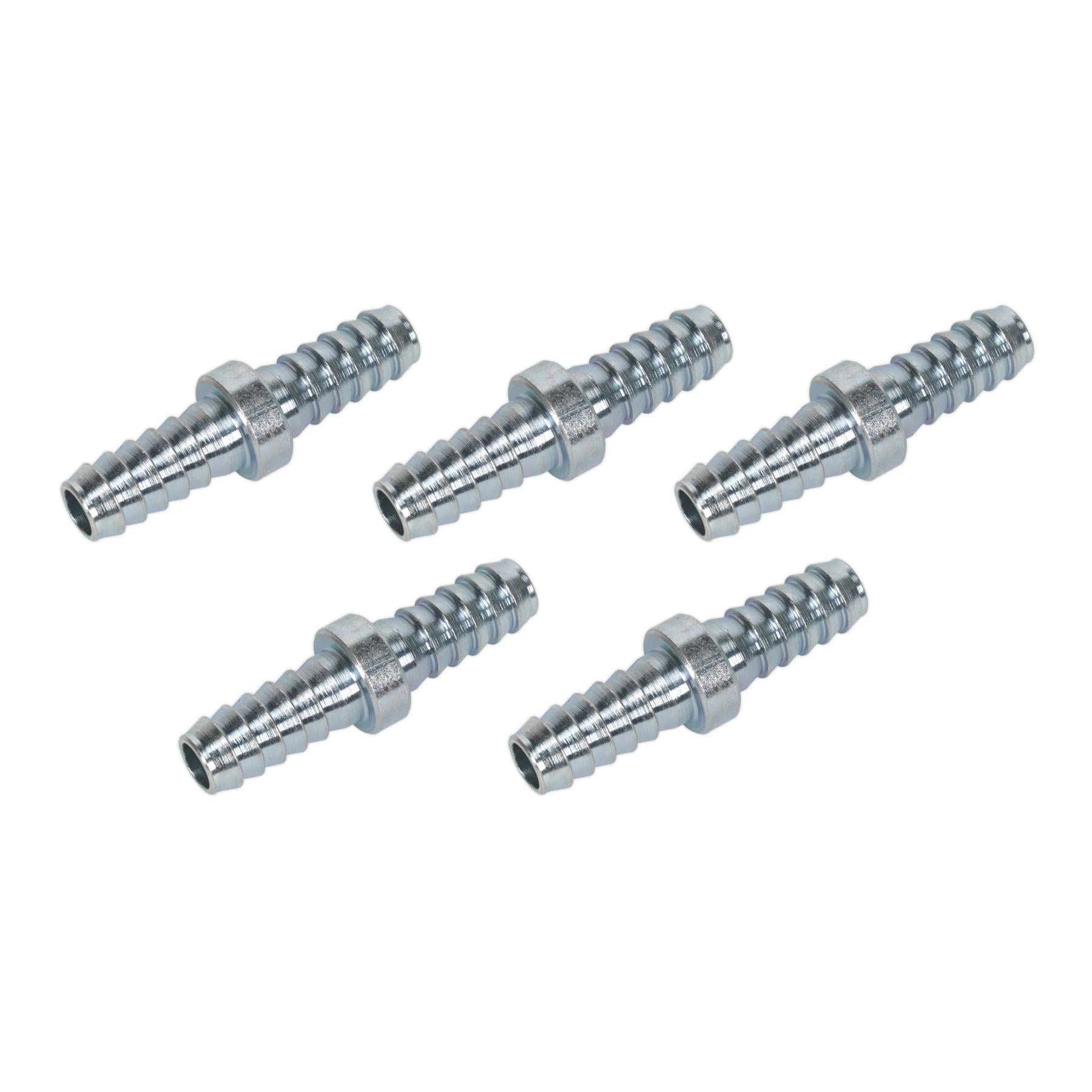 Sealey Double End Hose Connector 5/16" Hose Pack of 5
