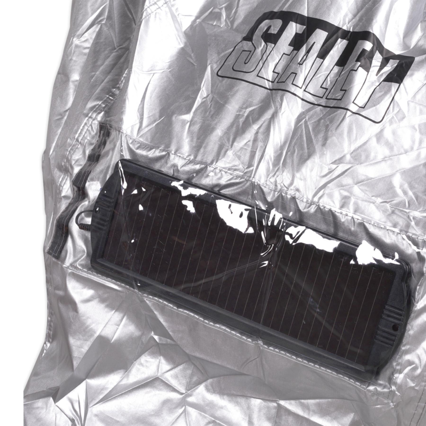 Sealey Motorcycle Cover Medium 2320 x 1000 x 1350mm