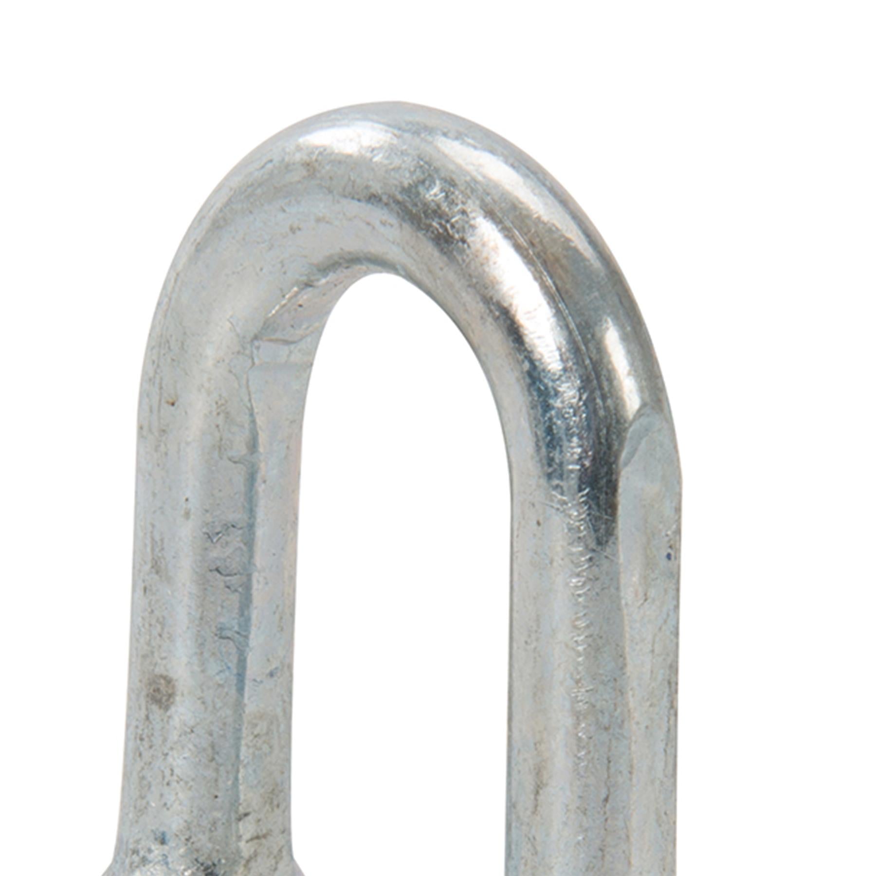 D Shackle Dee Link M8 2pc Galvanised Steel Lifting Towing Rigging Pin Loop