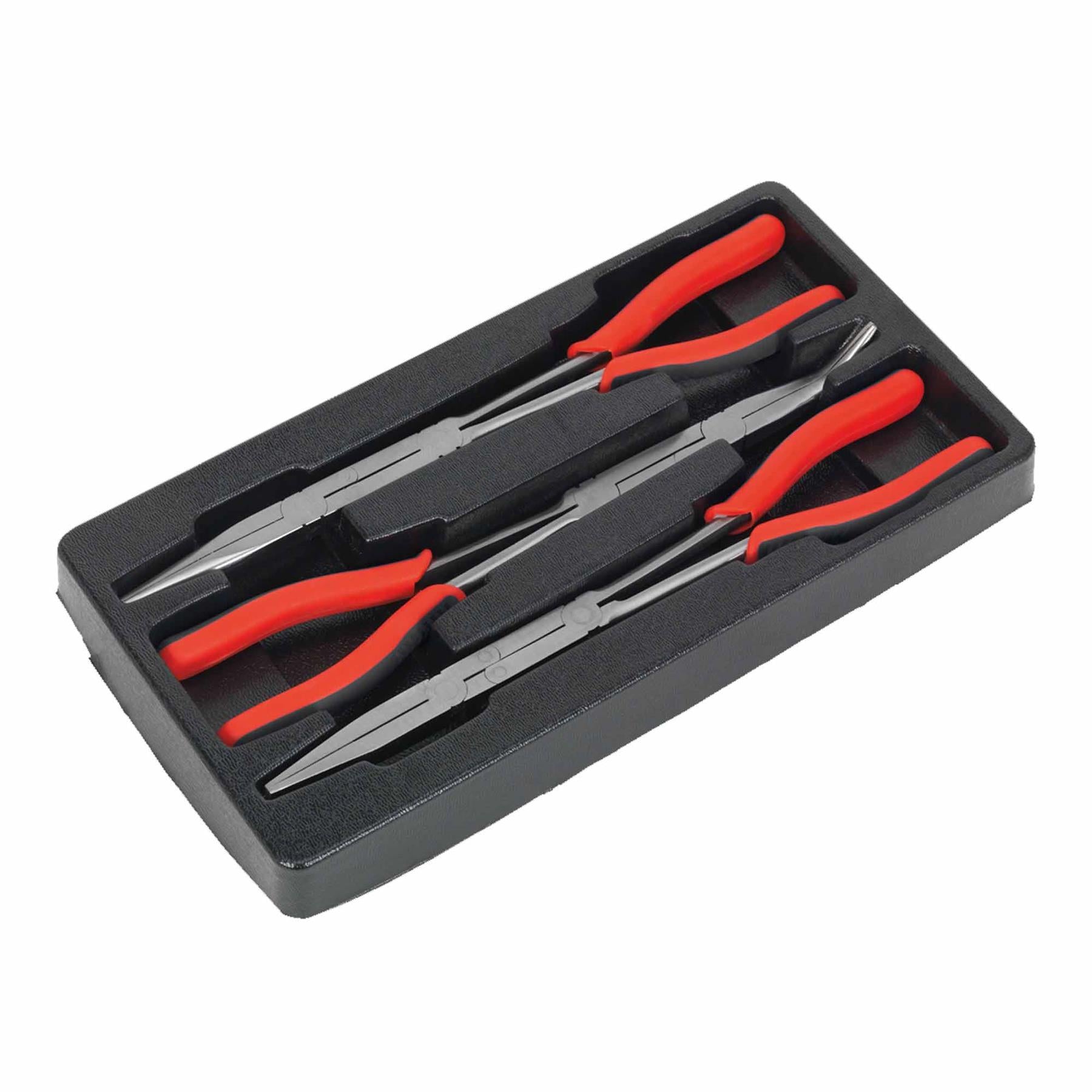 Sealey Double Joint Pliers Set 3pc Long Reach 335mm