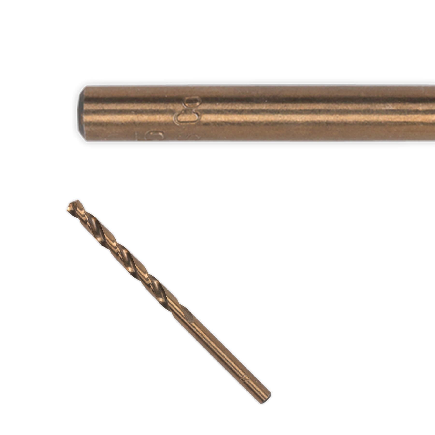 Sealey HSS Cobalt Fully Ground Drill Bit �7mm Pack of 10