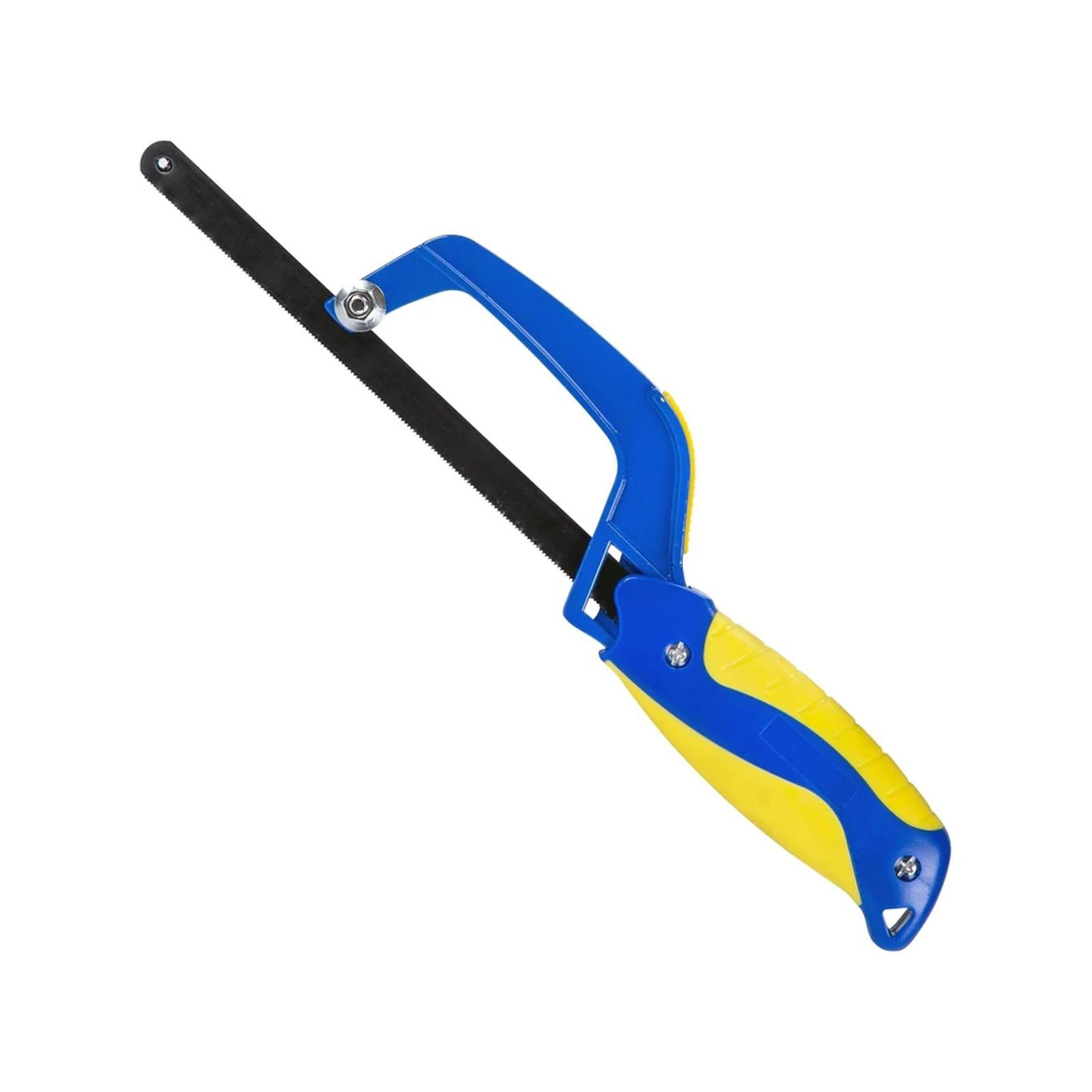 BlueSpot Mini Hacksaw Padsaw 250mm 10" 24TPI Carbon Steel Cutting Blade