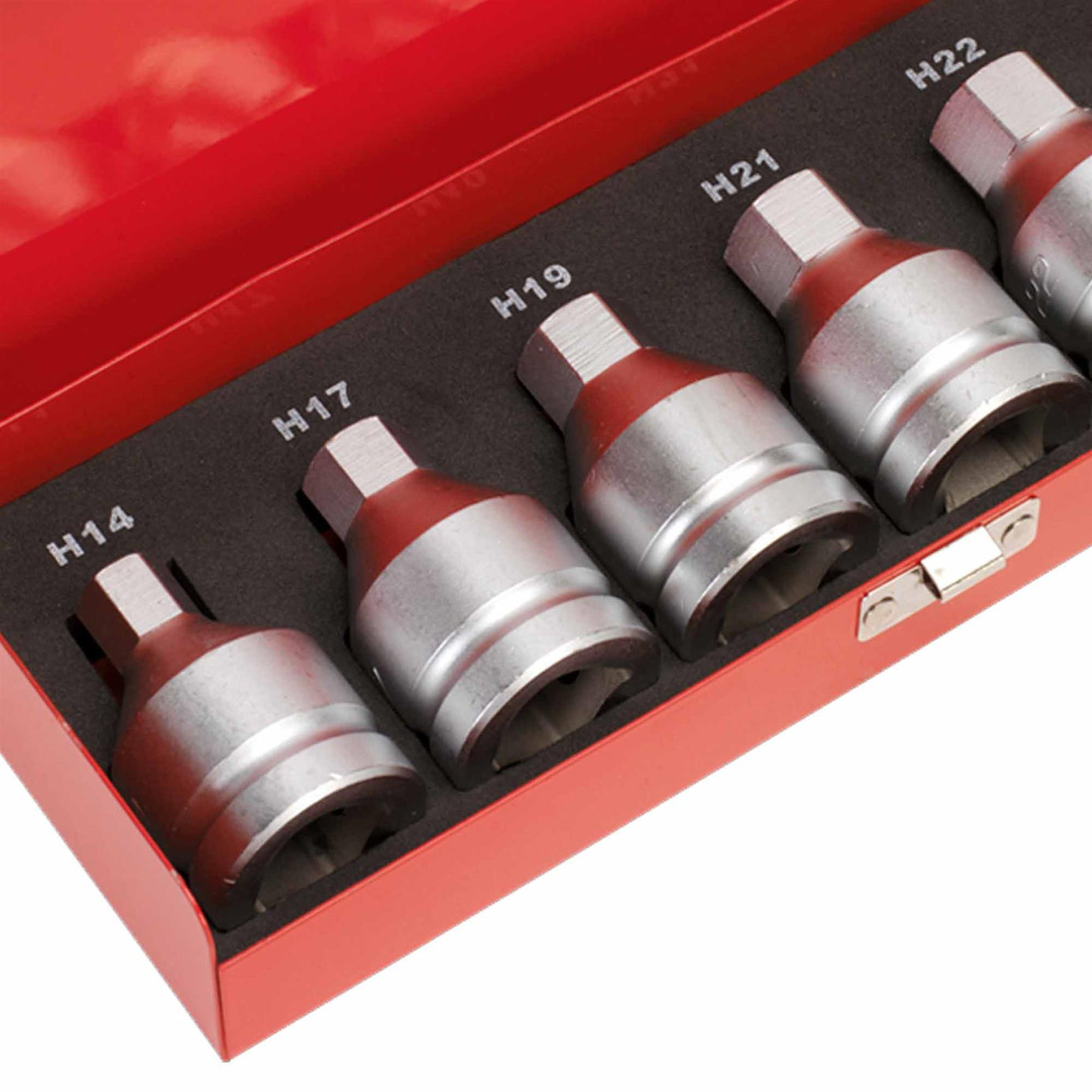 Hex Socket Bit Set 6pc 3/4"Sq Drive. AK6217. Sealey