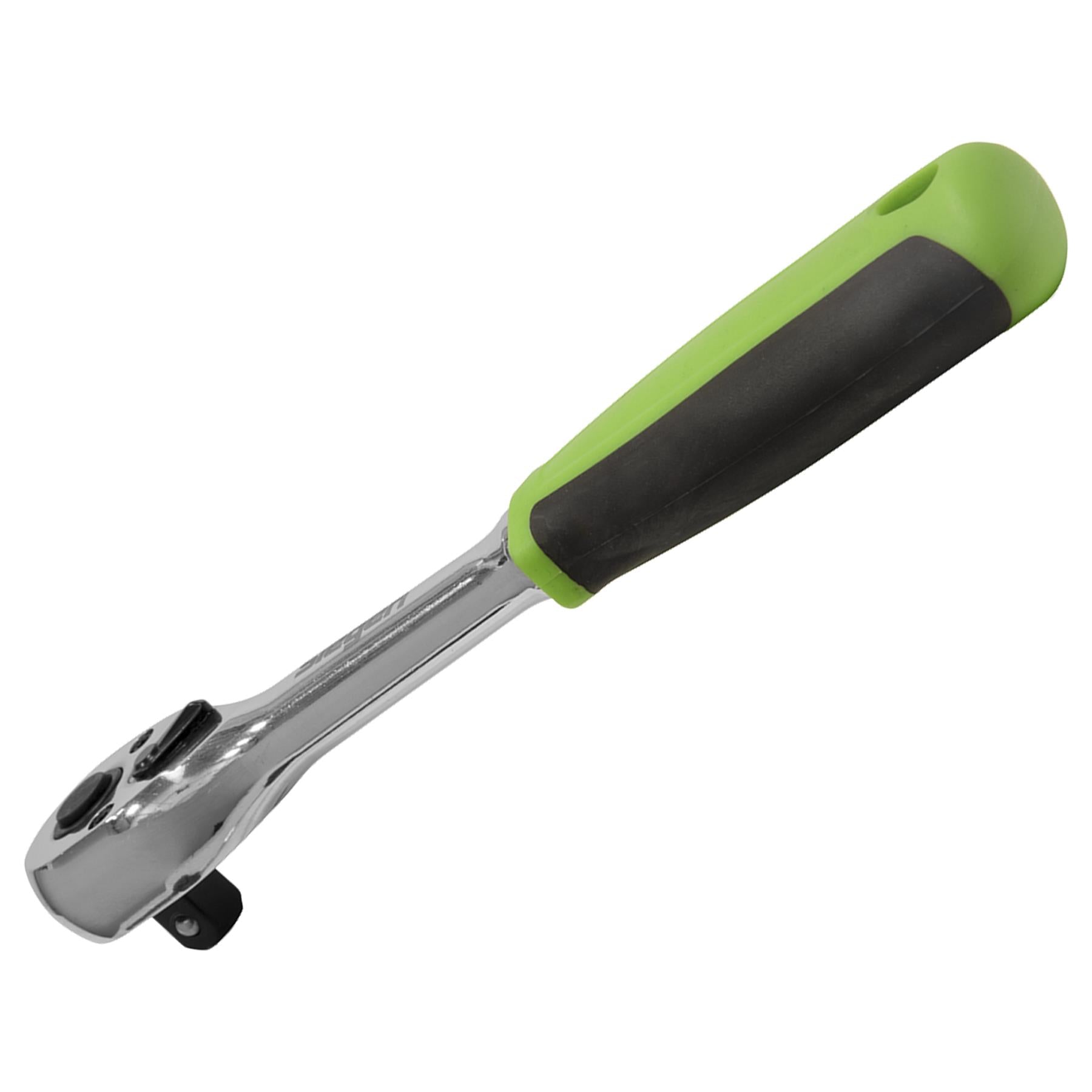 Sealey Ratchet Wrench 3/8"Sq Drive Pear-Head Flip Reverse