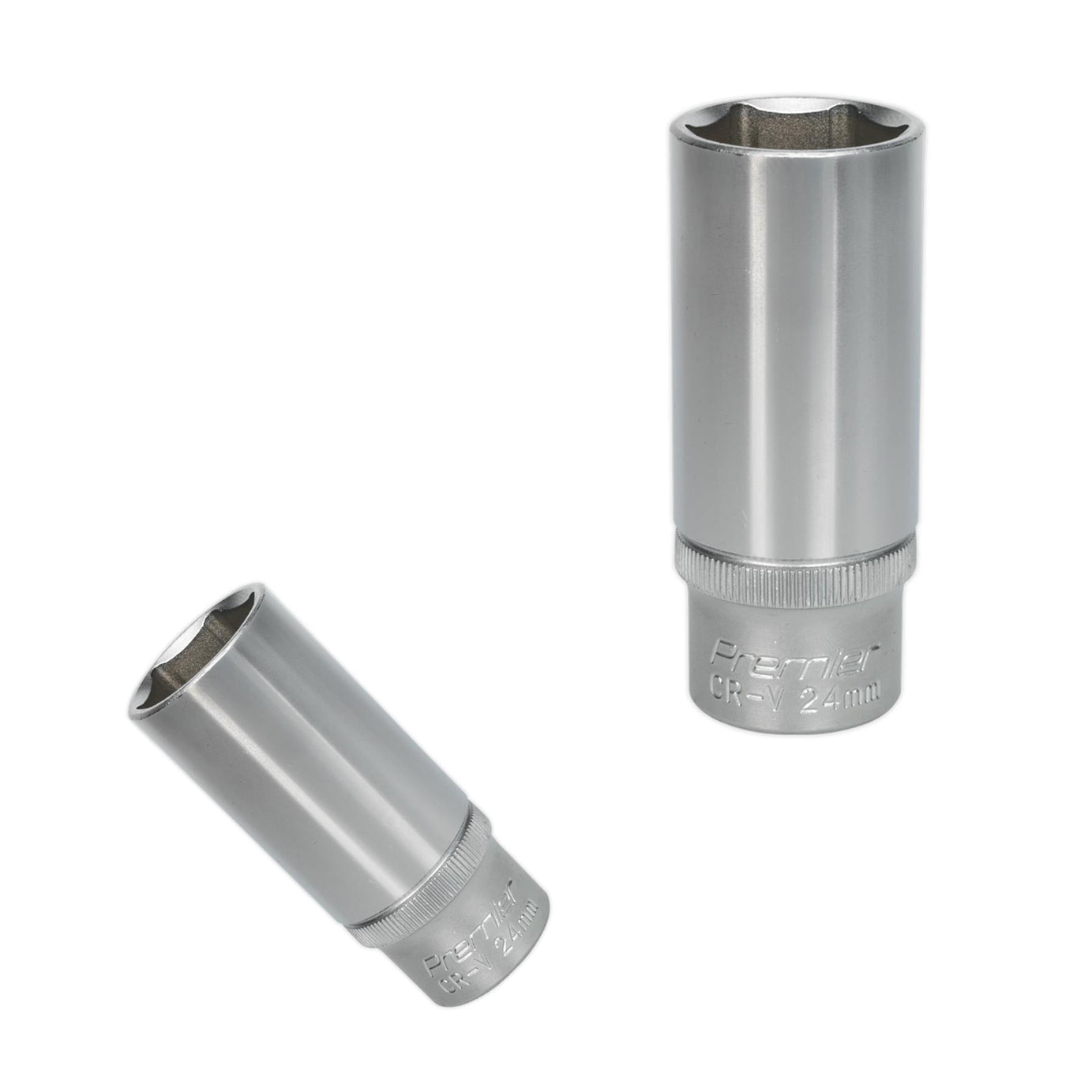 Sealey WallDrive Socket 24mm Deep 1/2"Sq Drive