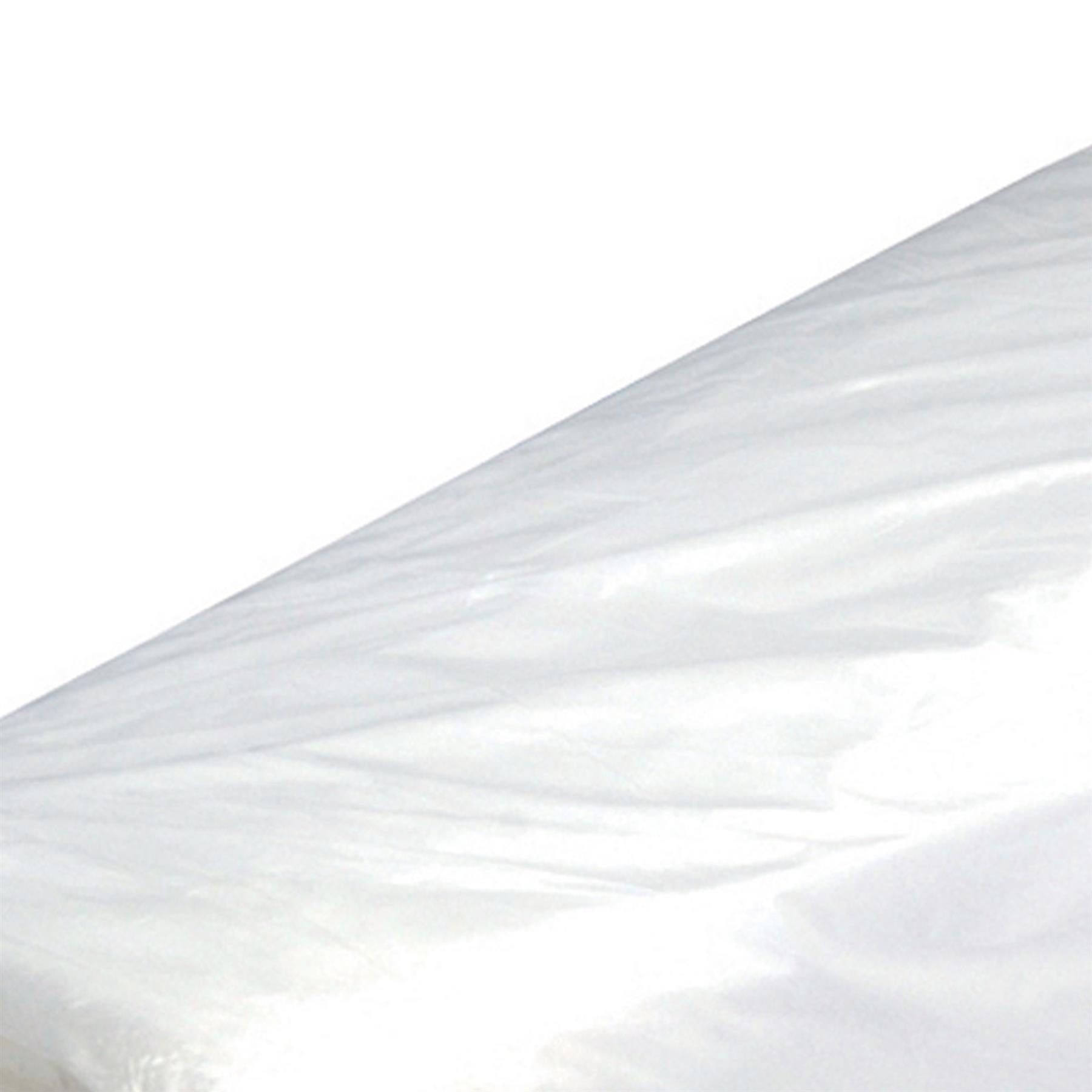 Dust Clear Roll Polythene 2 X 50M For Furniture And Carpets When Decorating