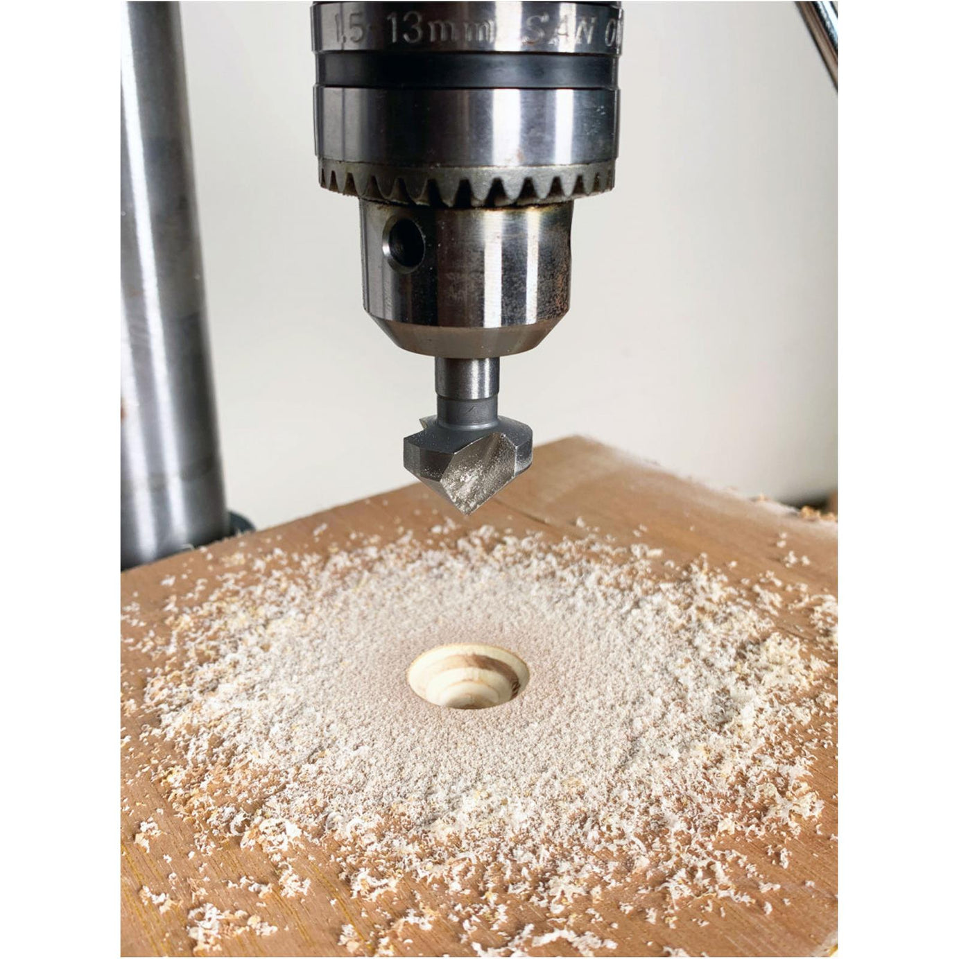 BlueSpot 6pc HSS Screw Countersink Drill Bit Set For Steel Plastic Wood Bits 6.3-20.5mm