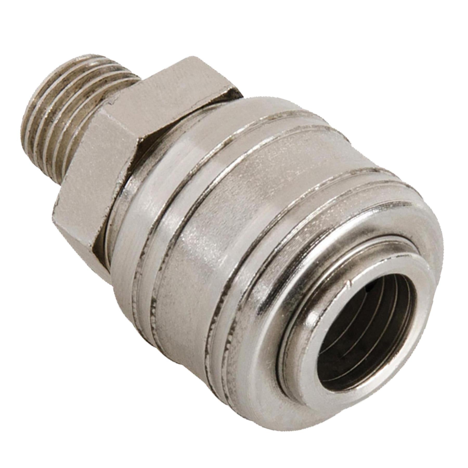 Euro Air Line Fitting Quick Release For Compressor Hose 1/4" BSP Male Thread