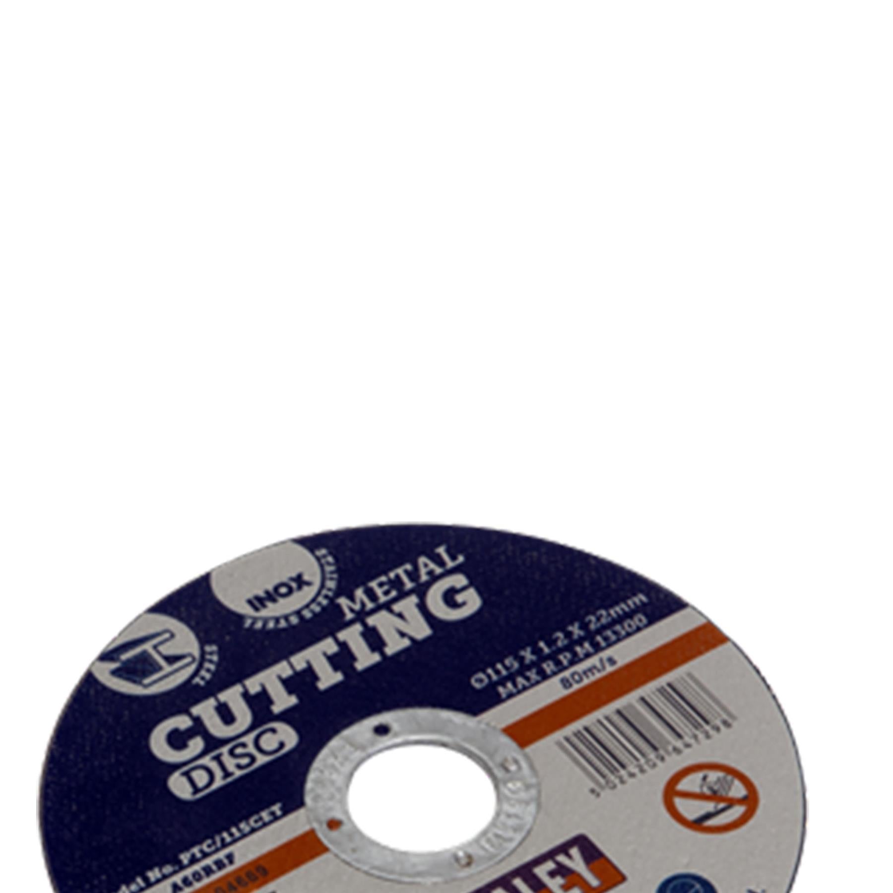 Sealey Cutting Disc �125 x 1.2mm �22mm Bore