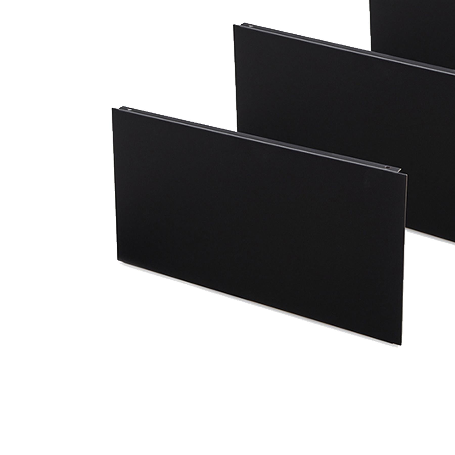 Van Vault Dividers for Slider 4pk Black 420 x 5 x 244mm