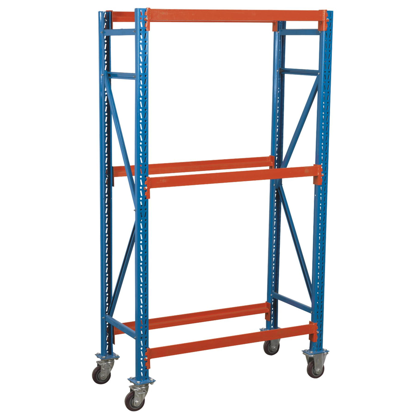 Sealey Two Level Mobile Tyre Rack 200kg Capacity Per Level