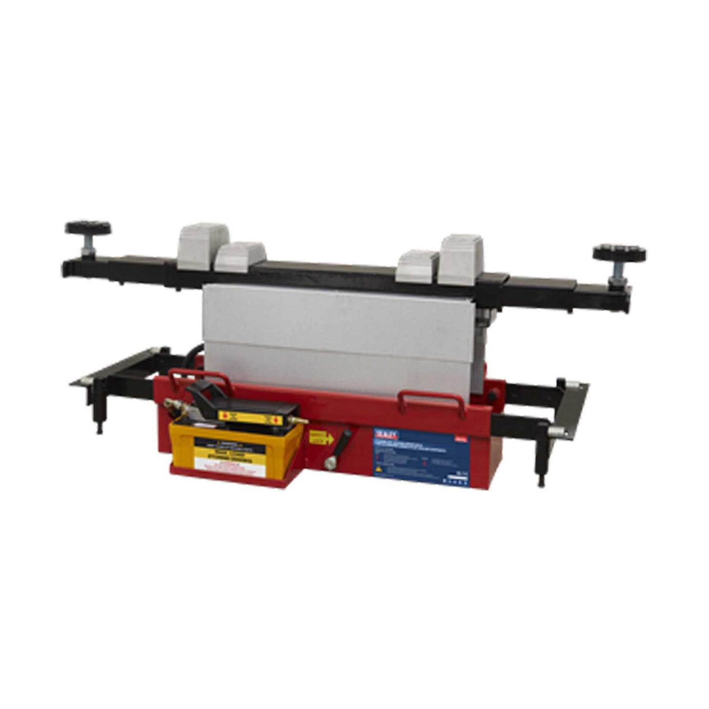 Sealey Air Jacking Beam 2 Tonne with Arm Extenders & Flat Roller Supports