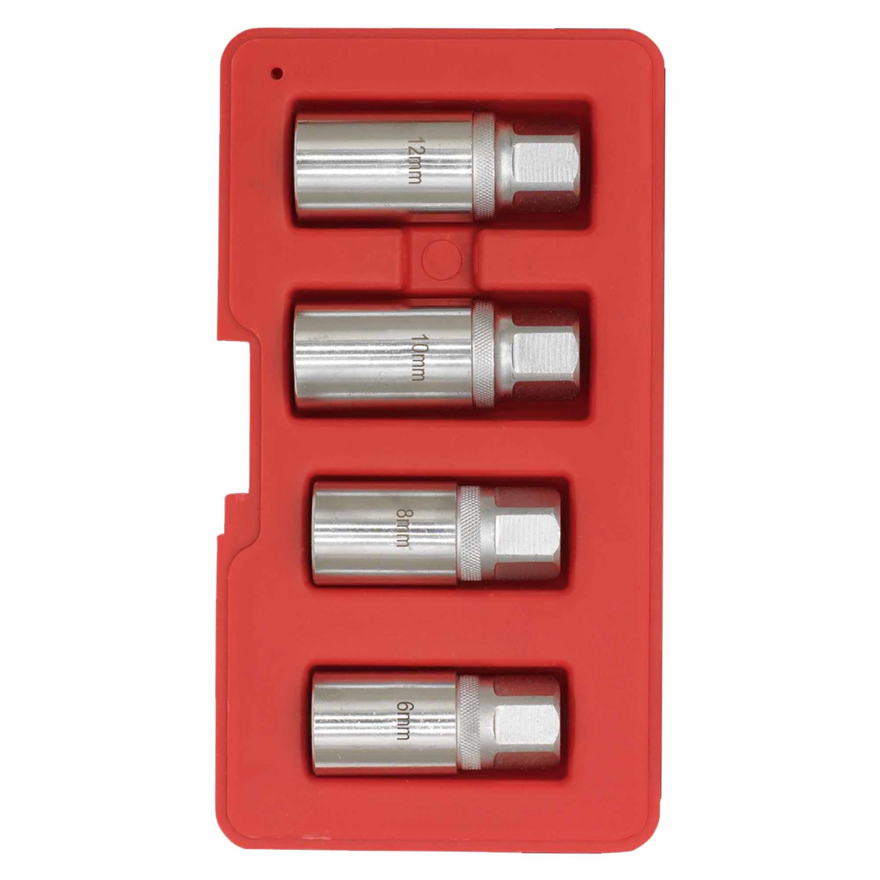 Sealey Stud Extractor Set 4pc 1/2"Sq Drive Metric