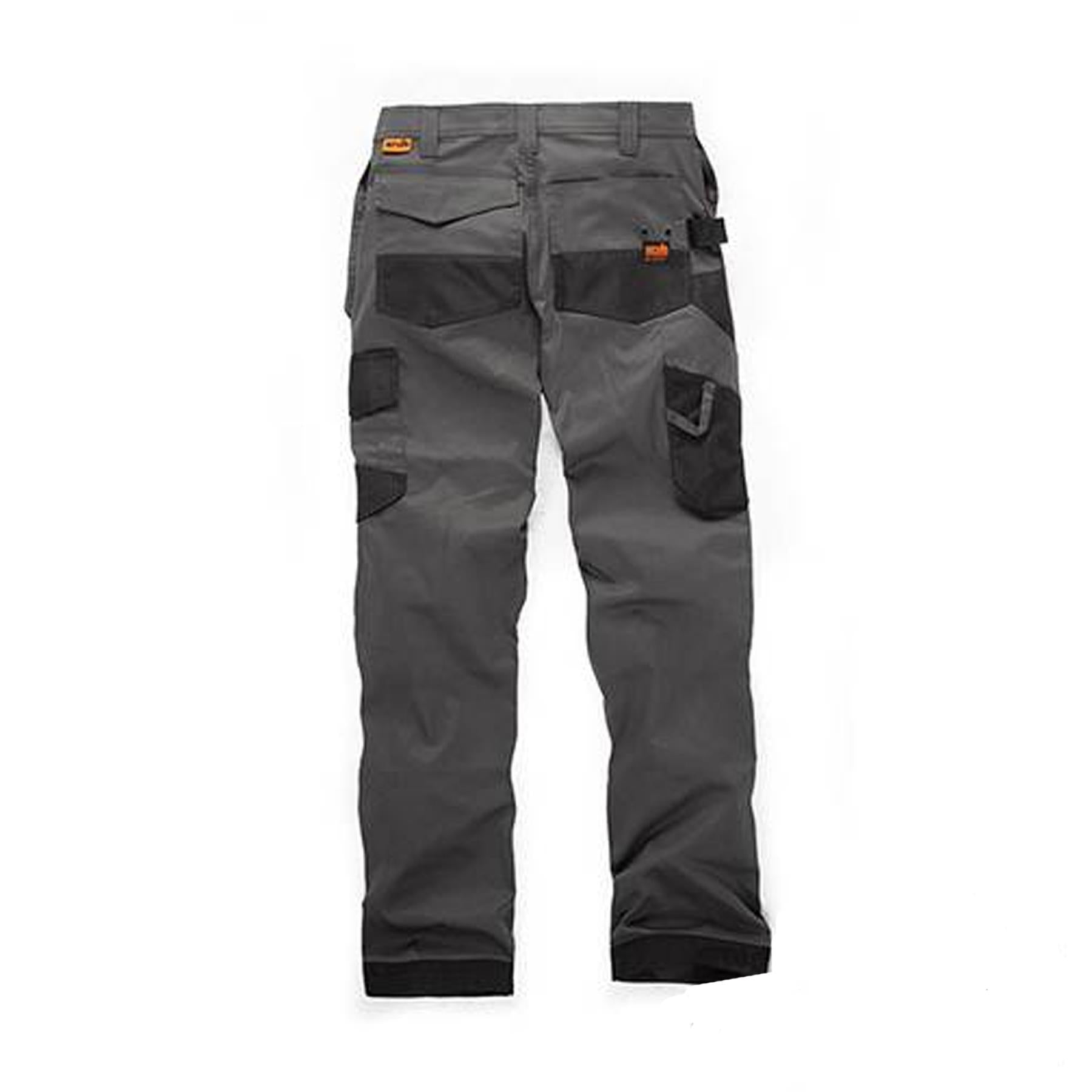 Scruffs WORKER Flex Trousers Graphite Trade Hardwearing 30R