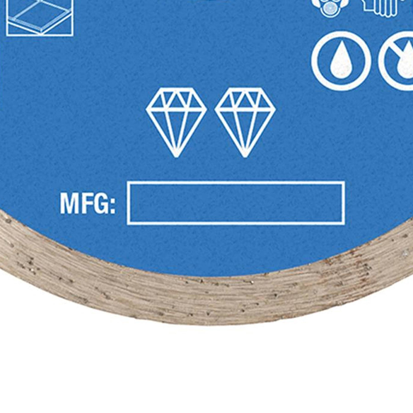 Diamond Mini Saw Blade 85mm Dia - 10mm Bore For Cutting Wall And Floor Tiles
