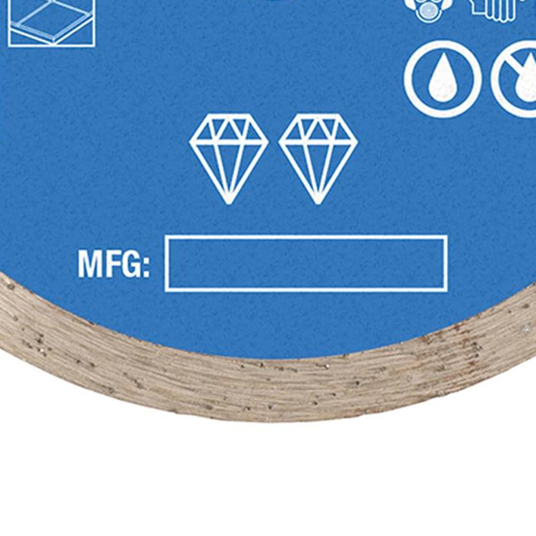 Diamond Mini Saw Blade 85mm Dia - 10mm Bore For Cutting Wall And Floor Tiles