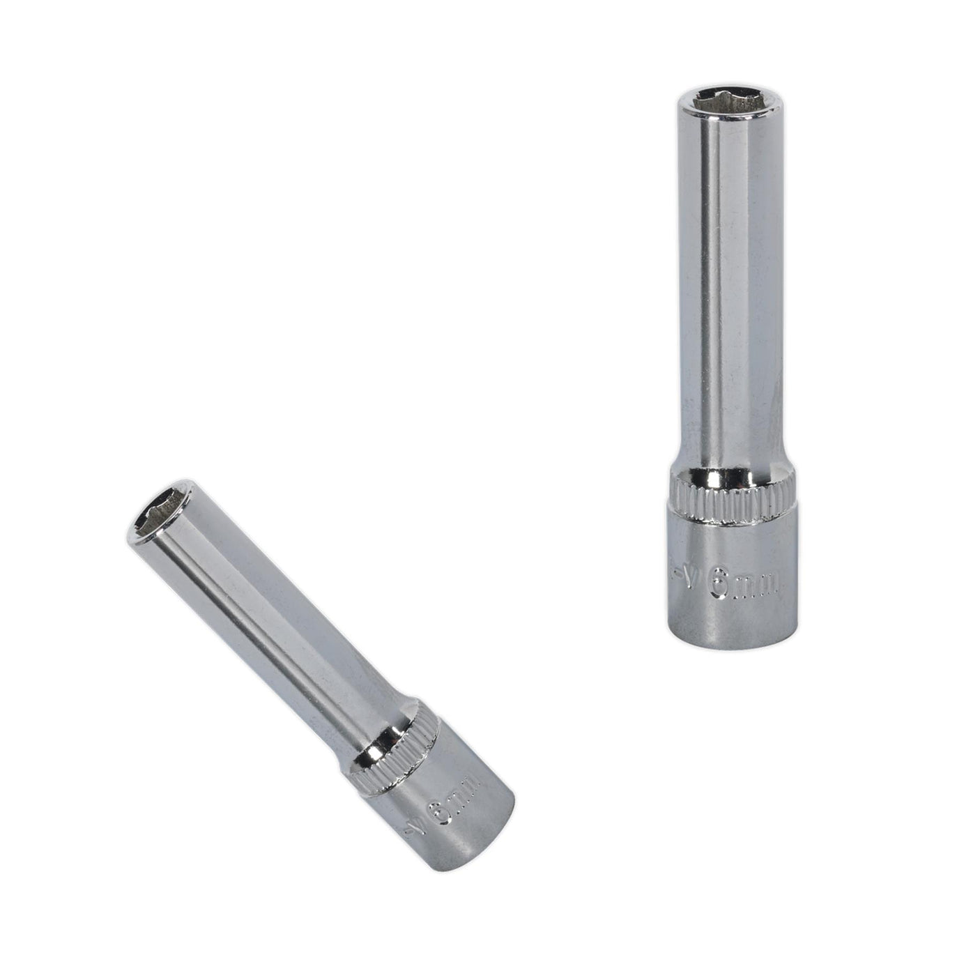 Sealey WallDrive Socket 6mm Deep 1/4"Sq Drive Fully Polished