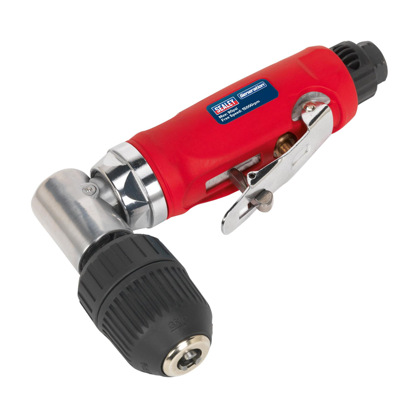 Sealey Air Angle Drill with �10mm Keyless Chuck