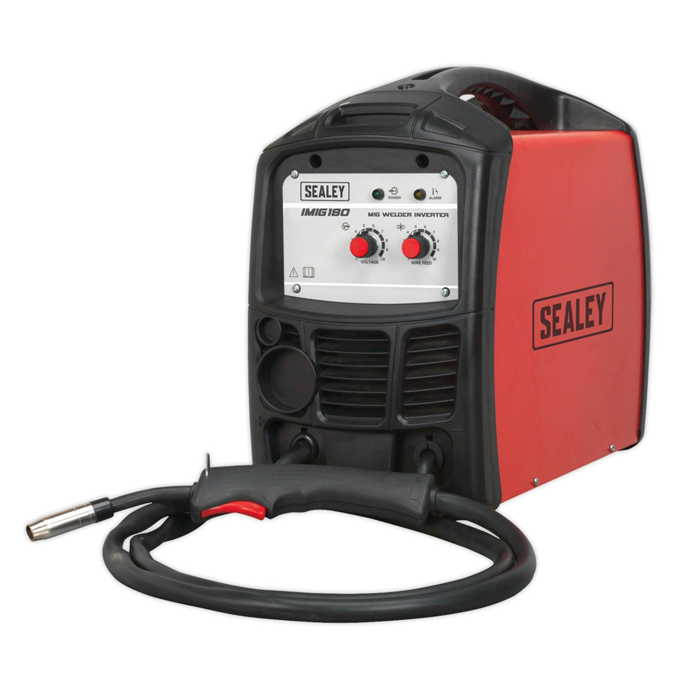 Sealey MIG Welder Inverter 180A Stainless steel, copper, nickel