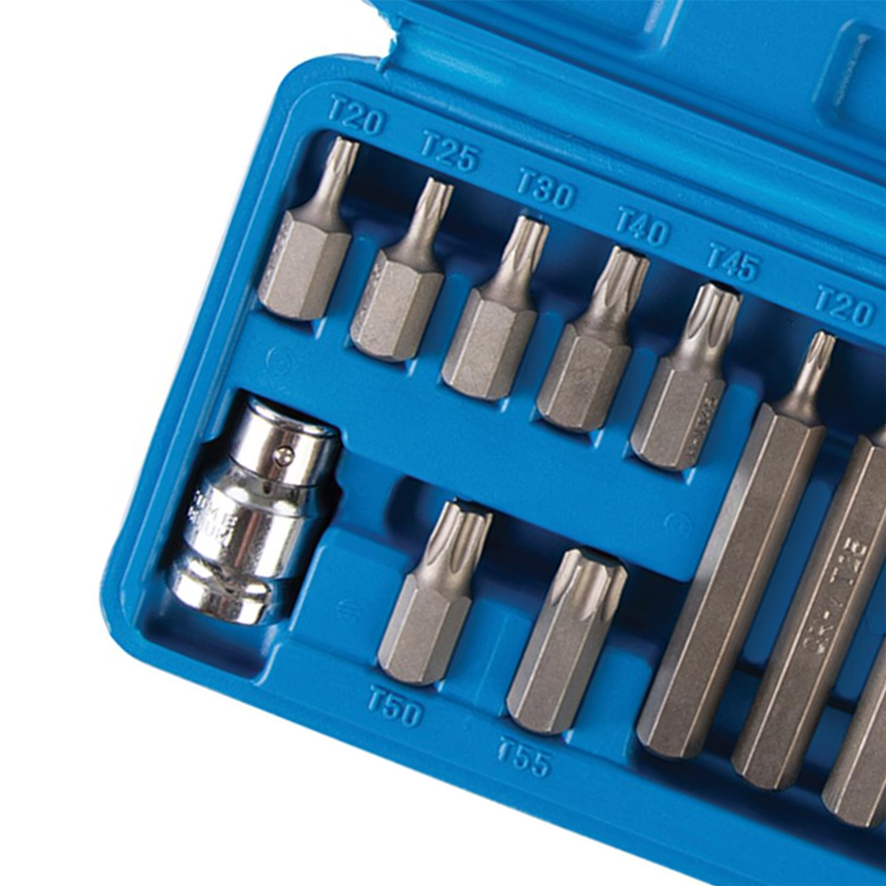 Trx Bits Set 15Pc Chrome Vanadium Socket & Hardened Tempered Trx Bits