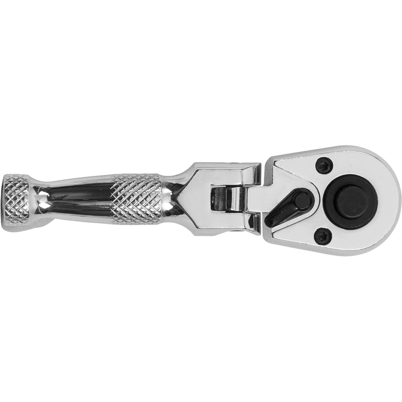 Sealey Ratchet Wrench Flexi-Head Stubby 1/4"Sq Drive