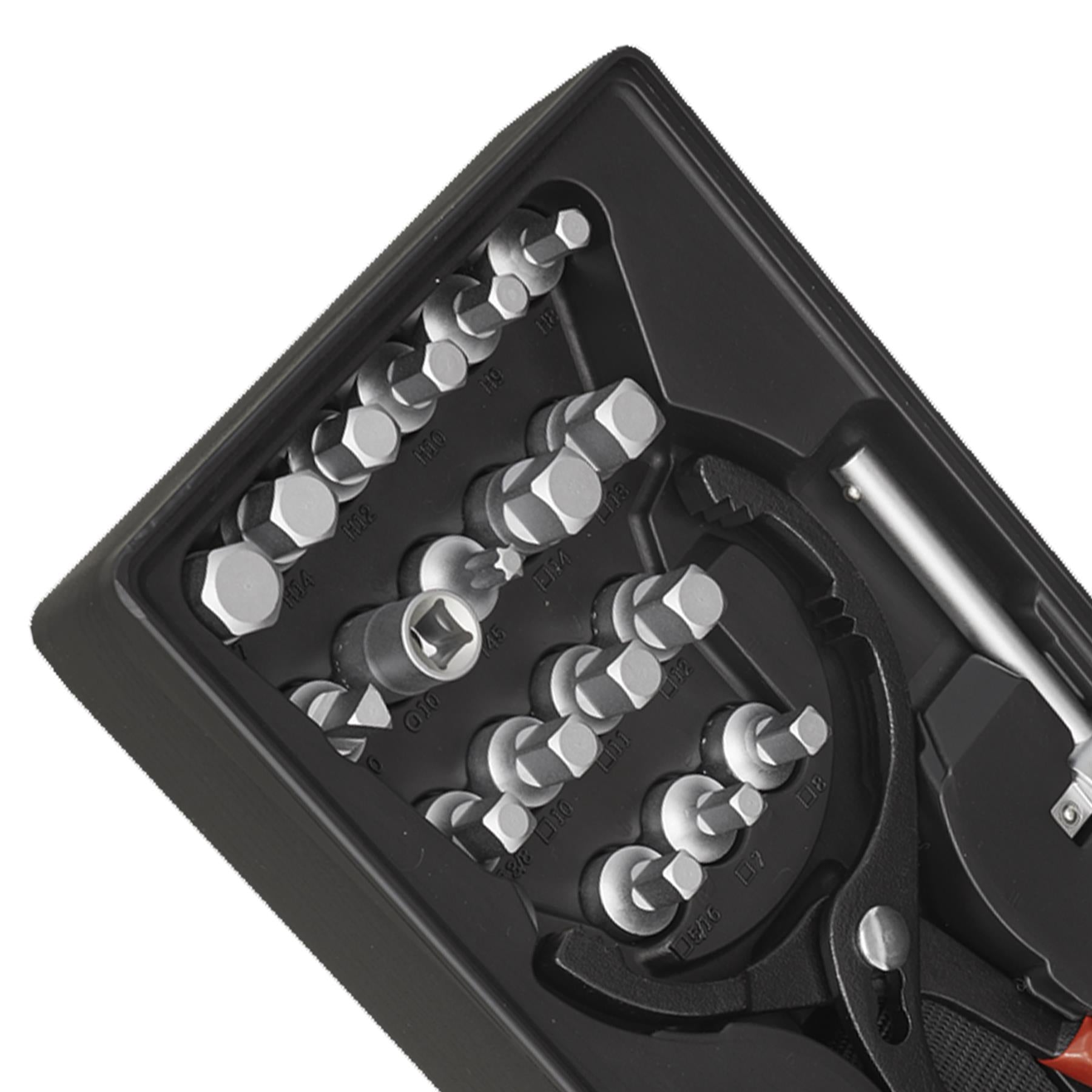 Sealey Tool Tray with Oil Filter Wrench, Pliers & Drain Plug Set 21pc