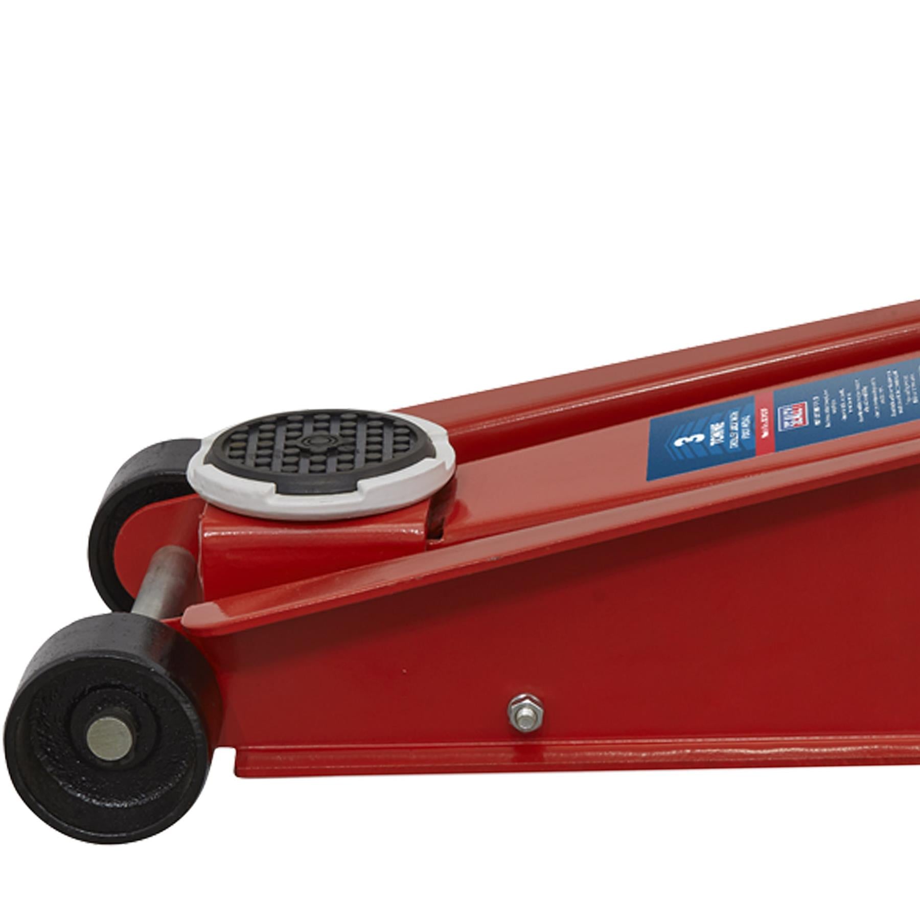 Sealey Trolley Jack 3tonne with Foot Pedal