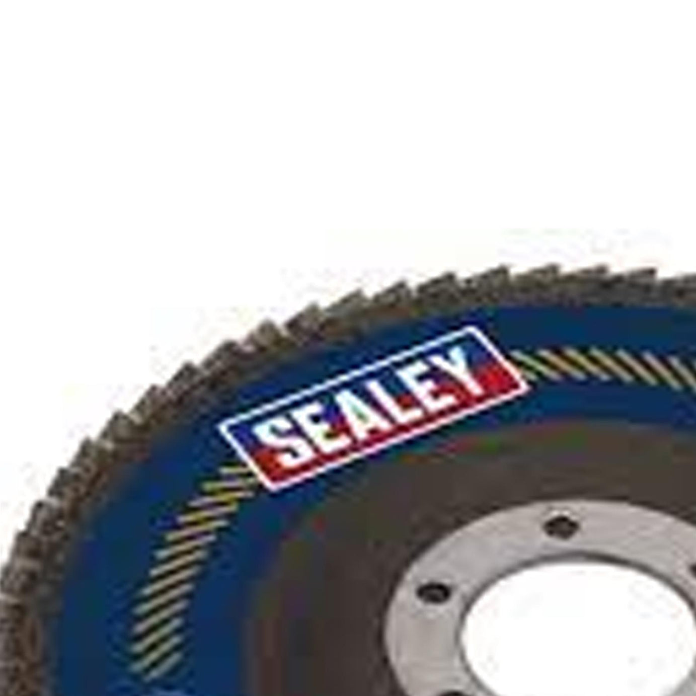Sealey 60Grit Flap Discs Aluminium Oxide �115mm �22mm Bore - Pack of 10