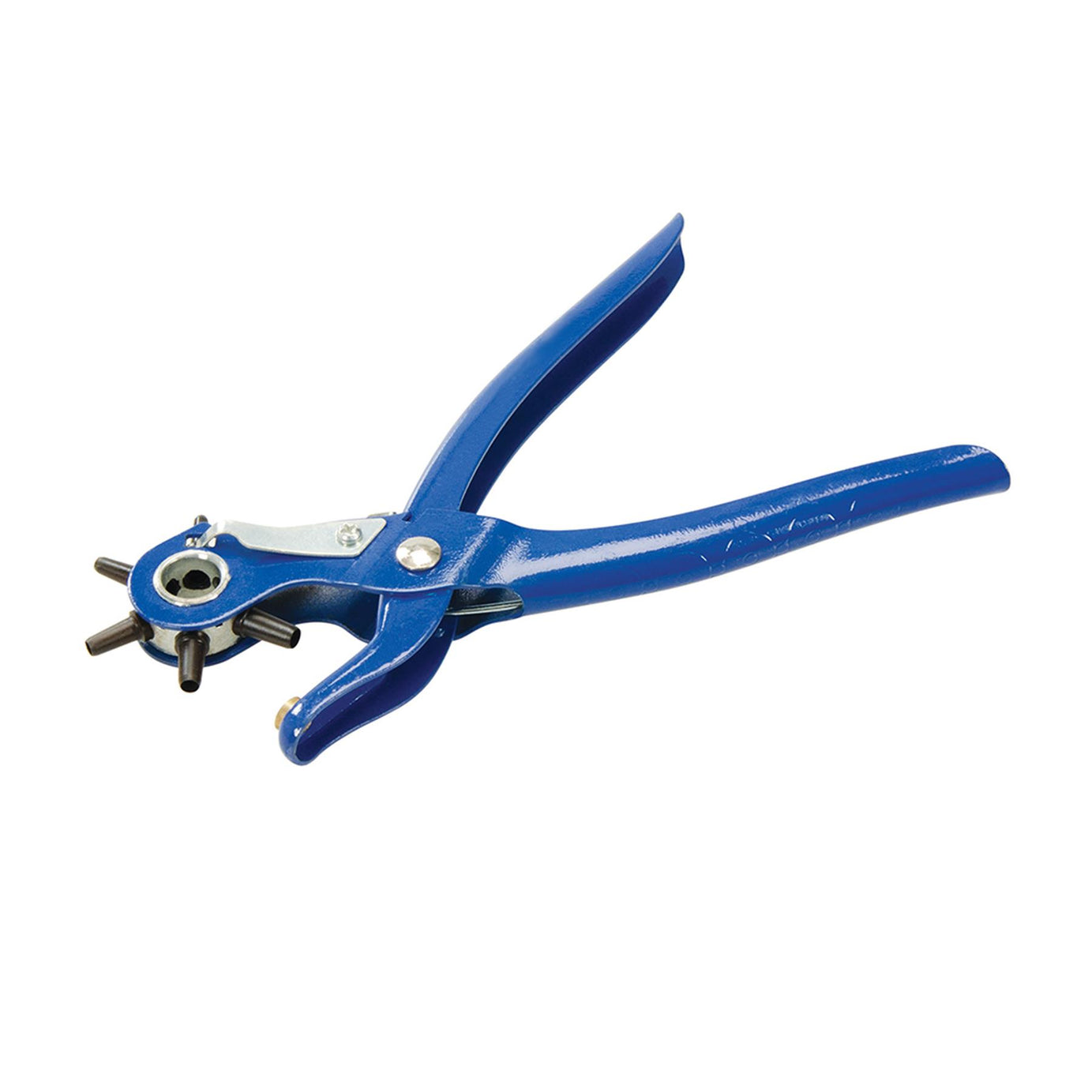 Punch Pliers - 2-5mm Carbon Steel DIY Spring Loaded Handle Pressed-Steel Frame