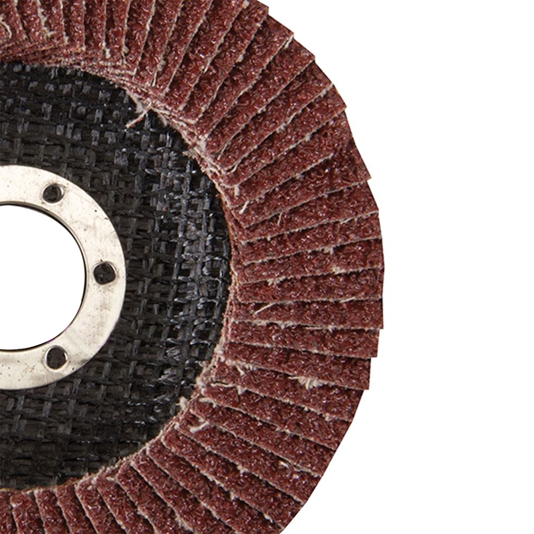 Aluminium Oxide Flap Disc Use On Steel Cast Iron Alloys And Wood 115mm 60 Grit