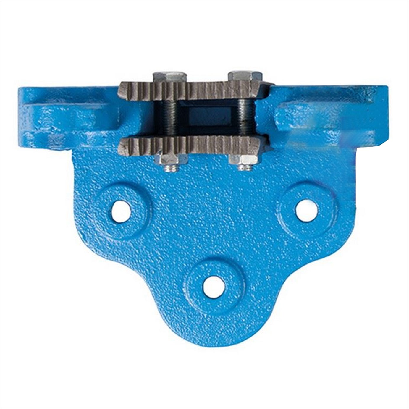 Hinged Pipe Vice 12 - 60mm Cast Steel Frame And Base Steel Jaws And Tommy Bar