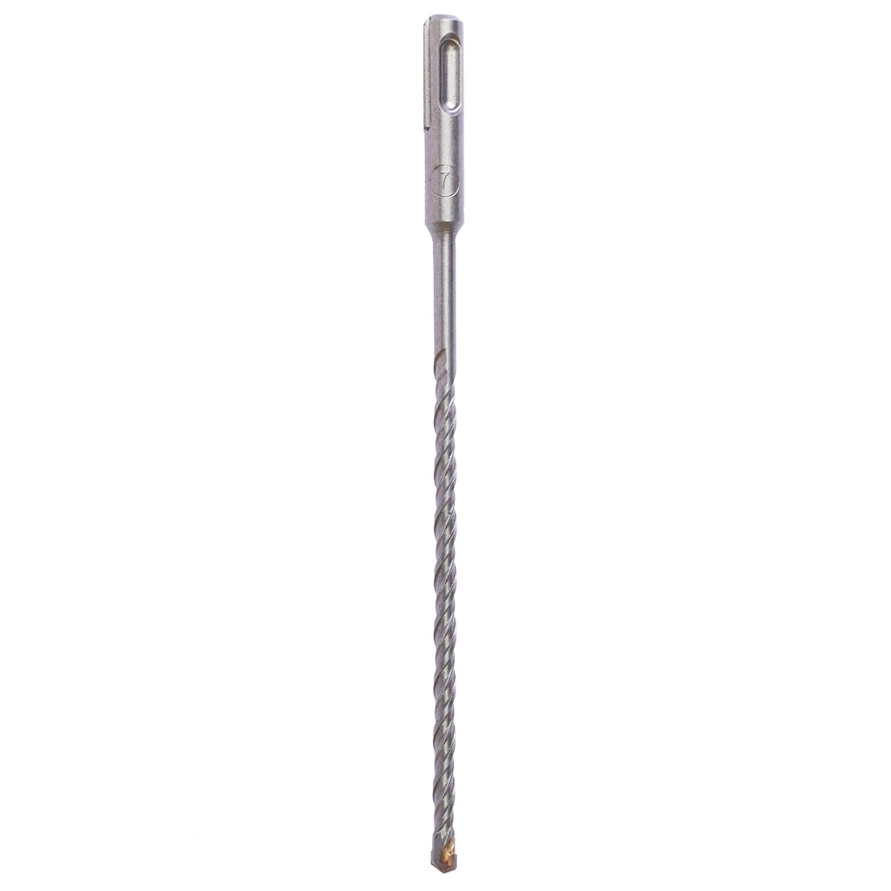 BlueSpot SDS Masonry Hammer Drill Bit Brick Concrete Stone 7mm x 210mm