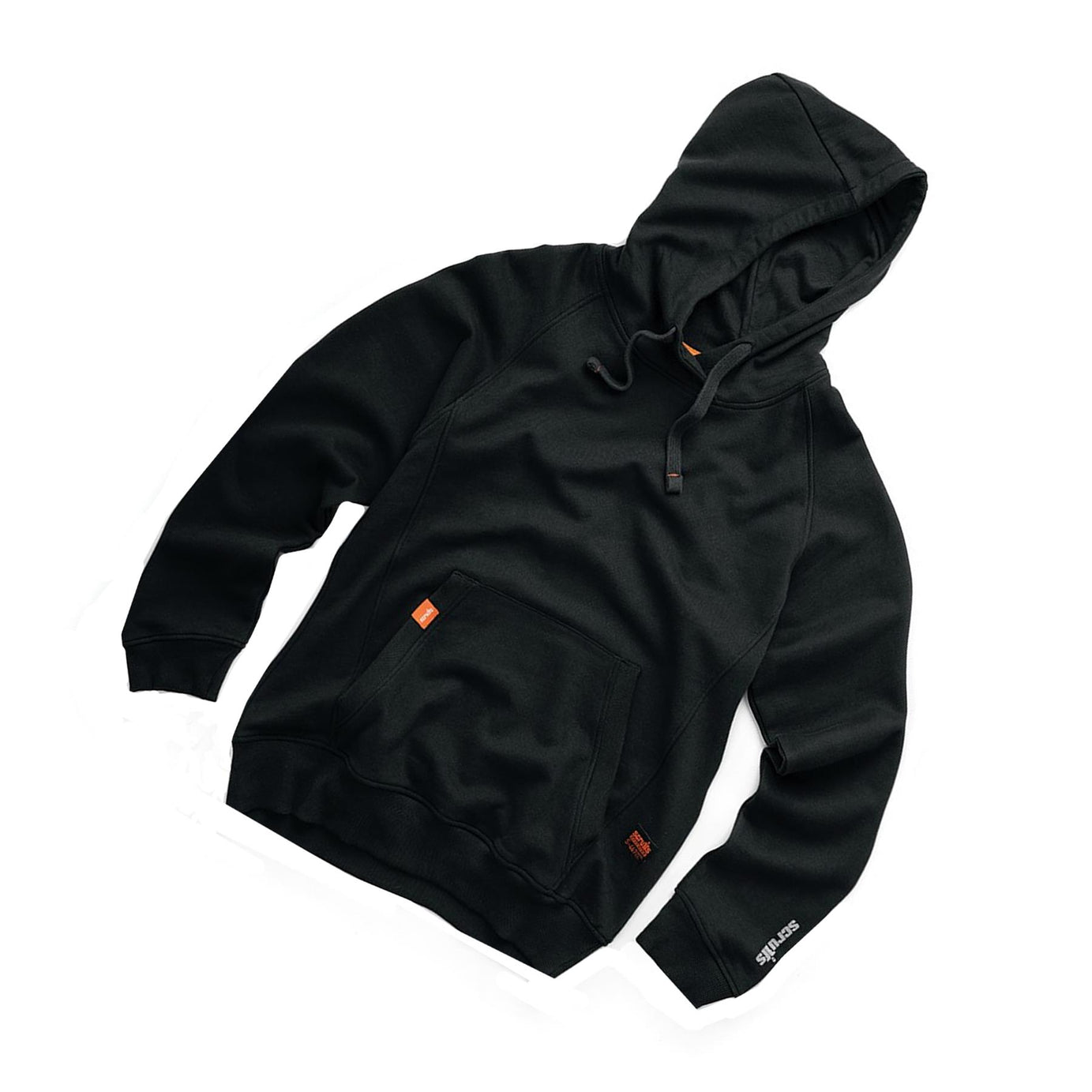 Scruffs Eco Hoodie Trade Work Hoodie Black Men's Hooded Jumper S