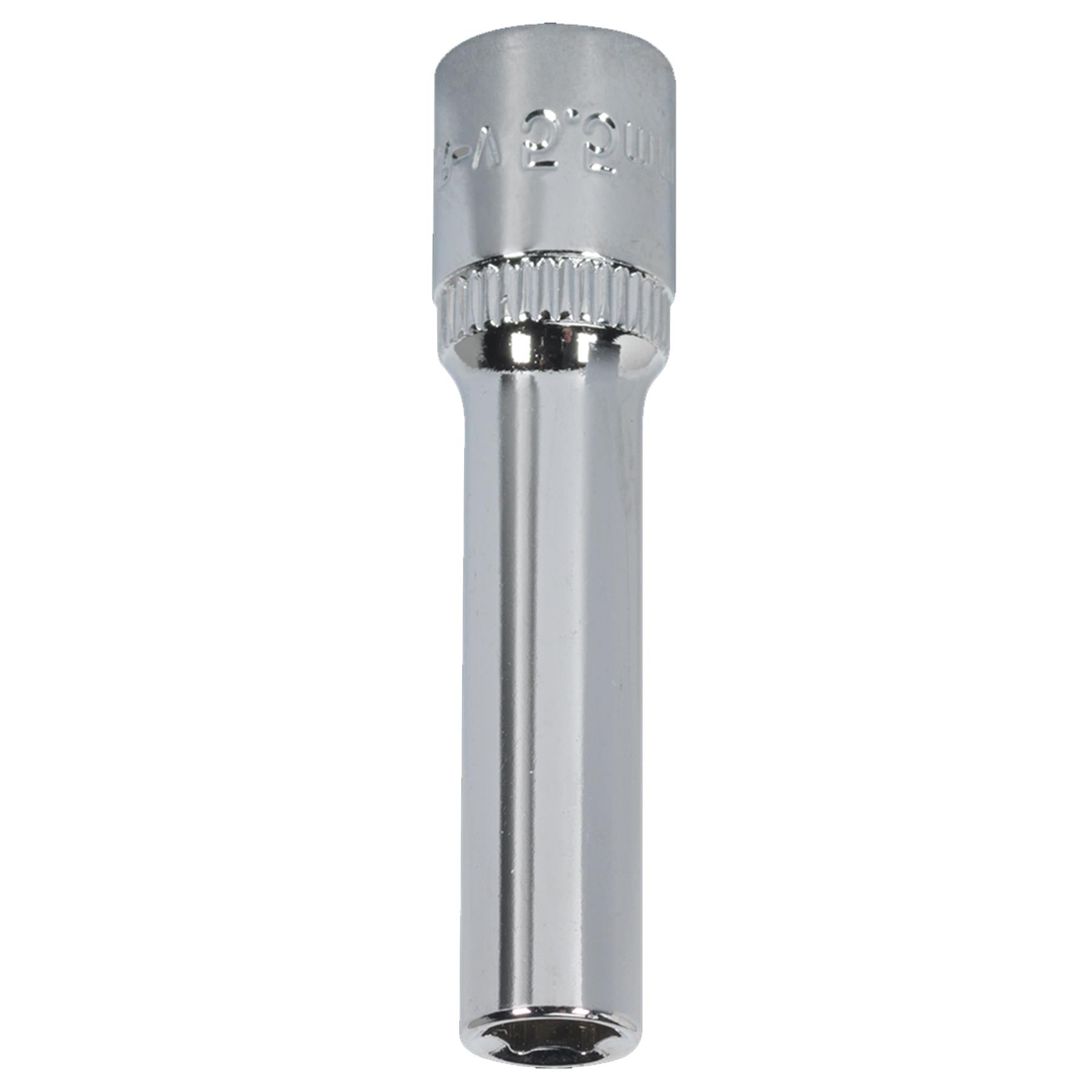 Sealey WallDrive Socket 5.5mm Deep 1/4"Sq Drive Fully Polished