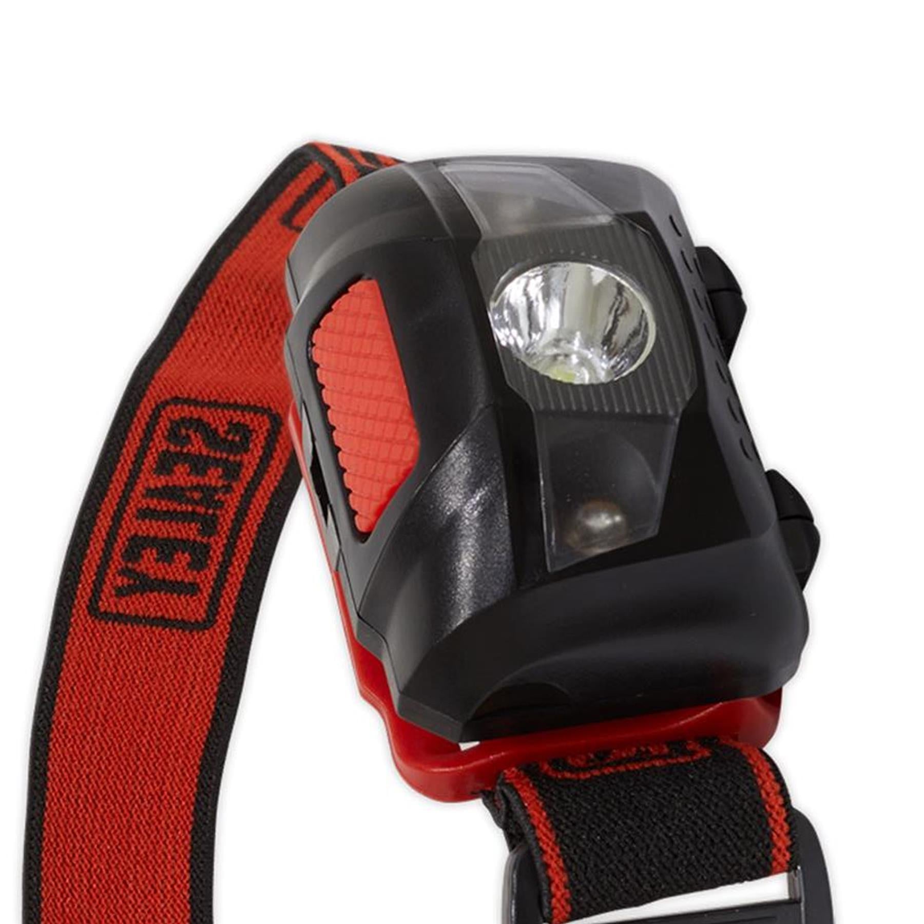 Sealey Head Torch 3W SMD & 2 Red LED 3 x AAA Cell