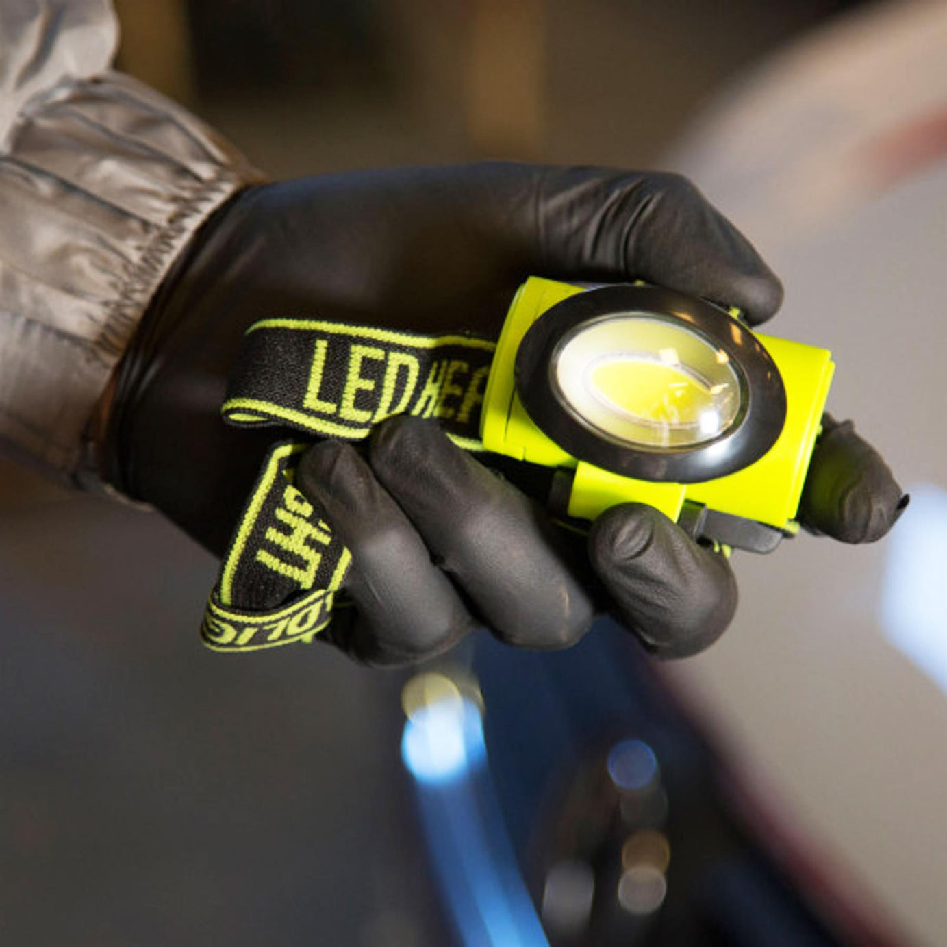 Electralight Wide Angle Ultra Bright COB Head Lamp (200 Lumens)