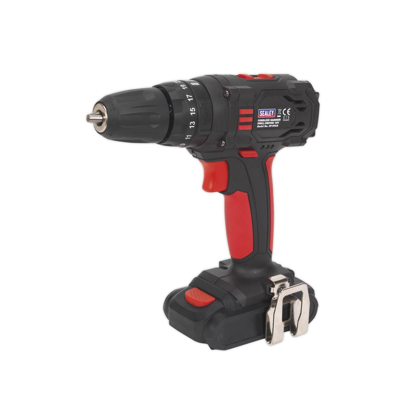 Sealey 18V Cordless Hammer Impact 1.5Ah Lithium-ion 2-Speed Fast Charger