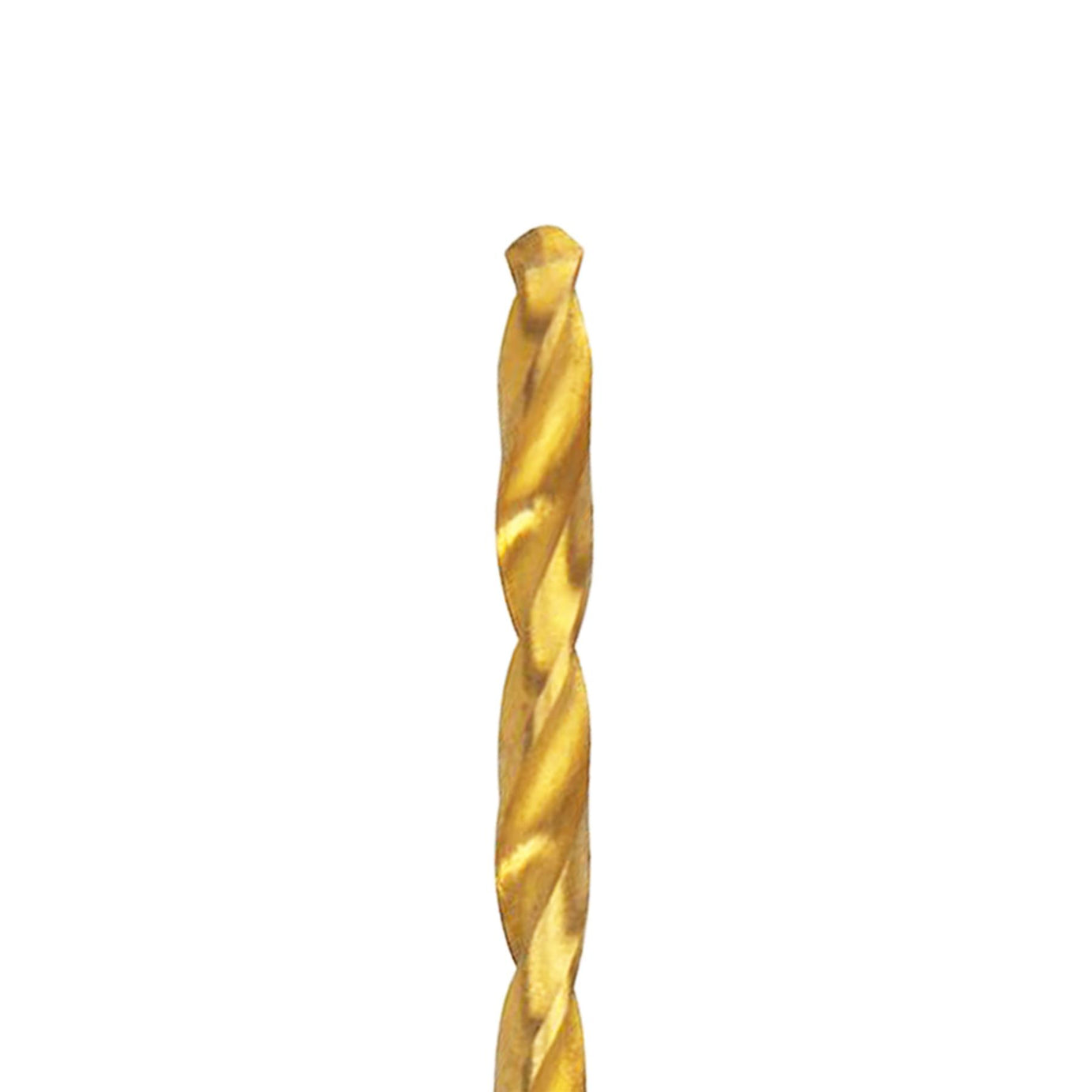 2Pk Hss Titanium-Coated Drill Bits 4.0mm Durable High Speed Metal Wood Plastic