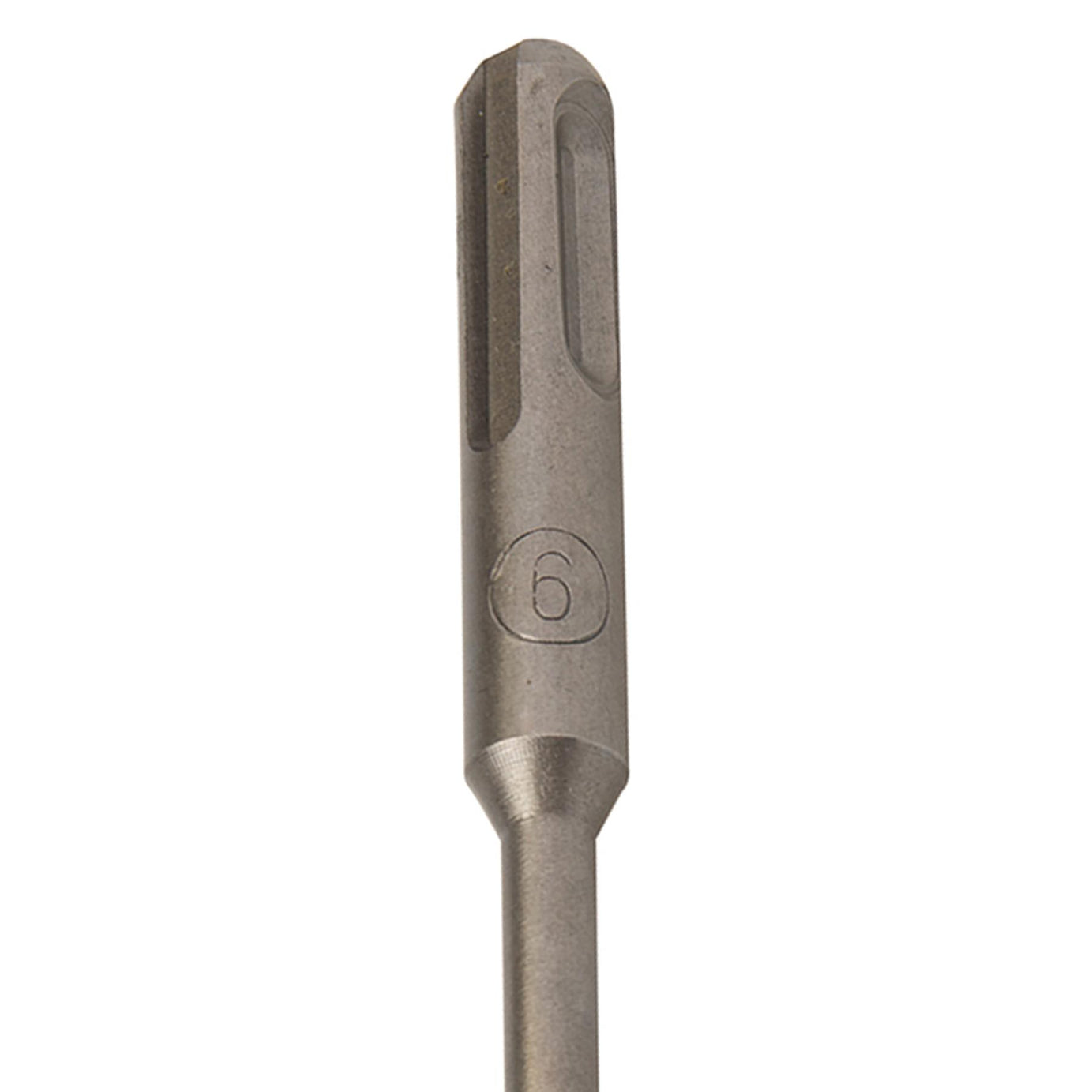 SDS+ PLUS MASONRY DRILL BIT 6 x 110mm, TUNGSTEN CARBIDE TIP, FOR STONE CONCRETE BRICK