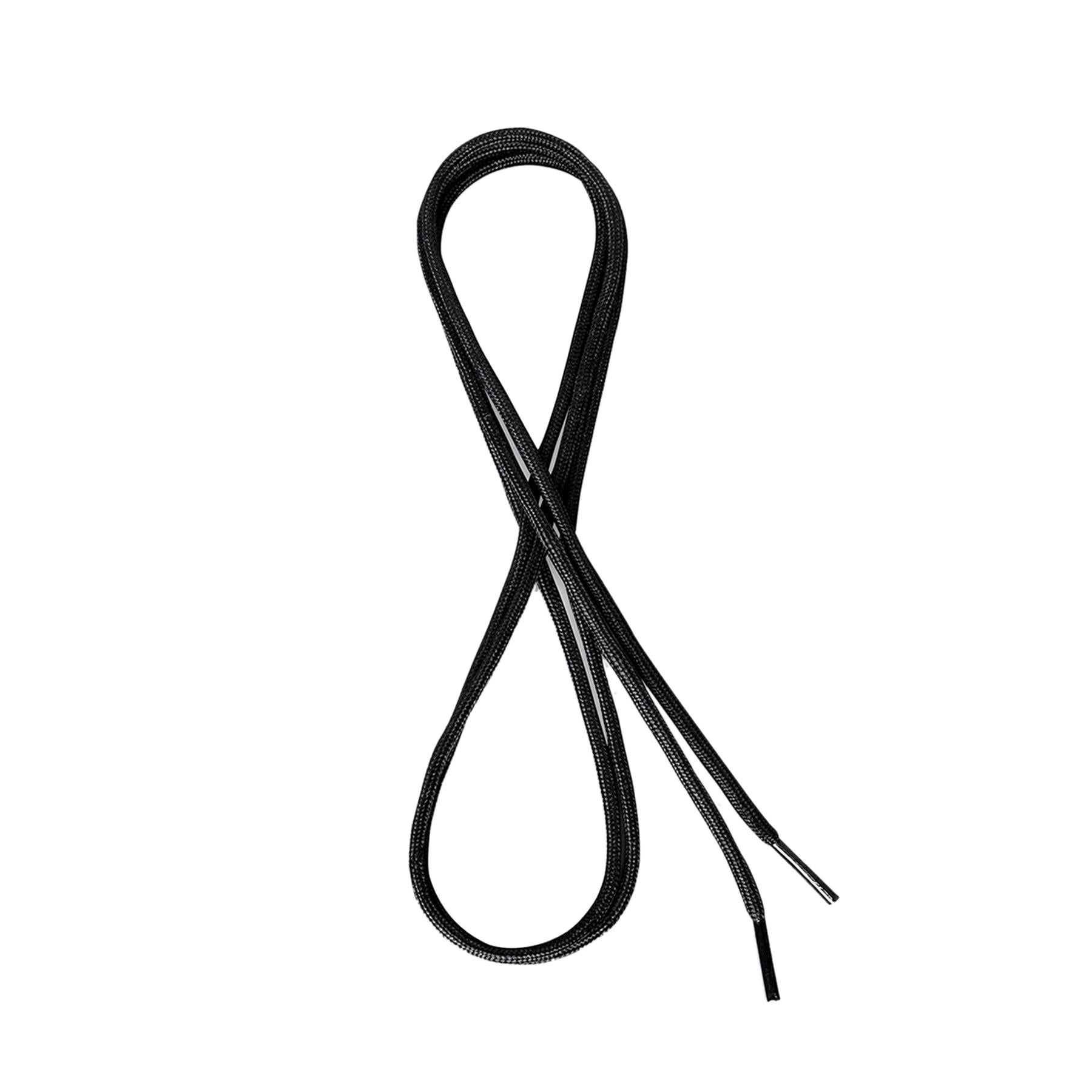 Scruffs Round Laces Black Hard wearing T54934