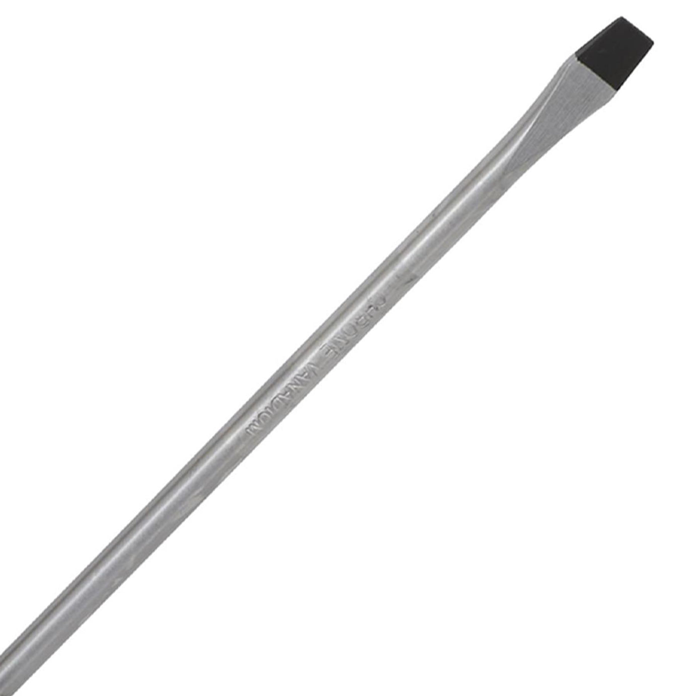 Sealey Screwdriver Slotted 5 x 125mm Flat Soft Grip Handle Magnetic GripMAX