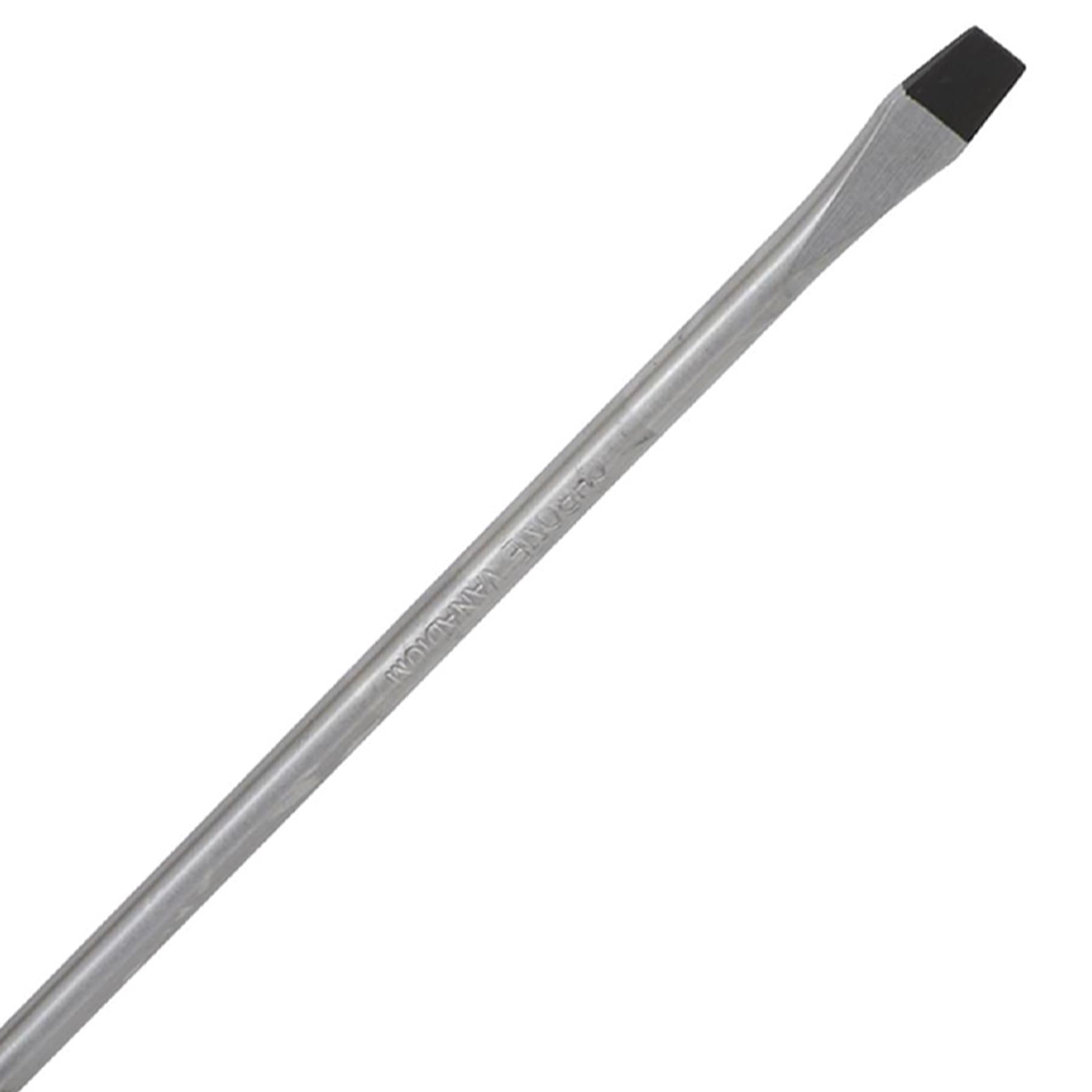 Sealey Screwdriver Slotted 5 x 125mm Flat Soft Grip Handle Magnetic GripMAX