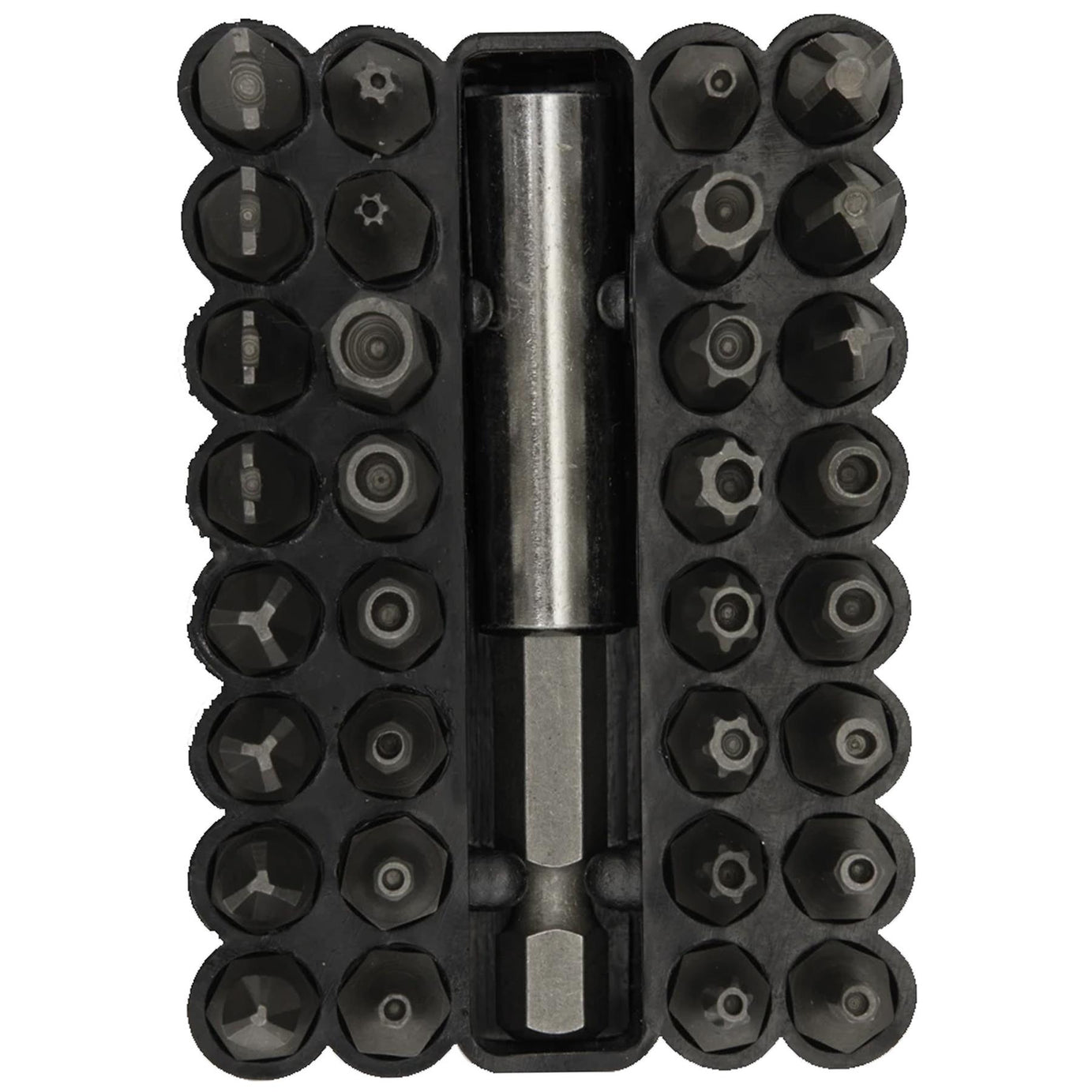 Sealey Security Bit & Magnetic Adaptor Set 33pc