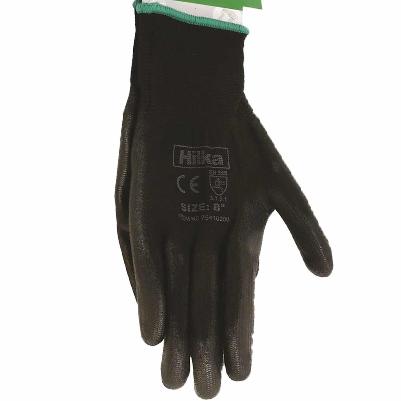 Black PU Work Gloves