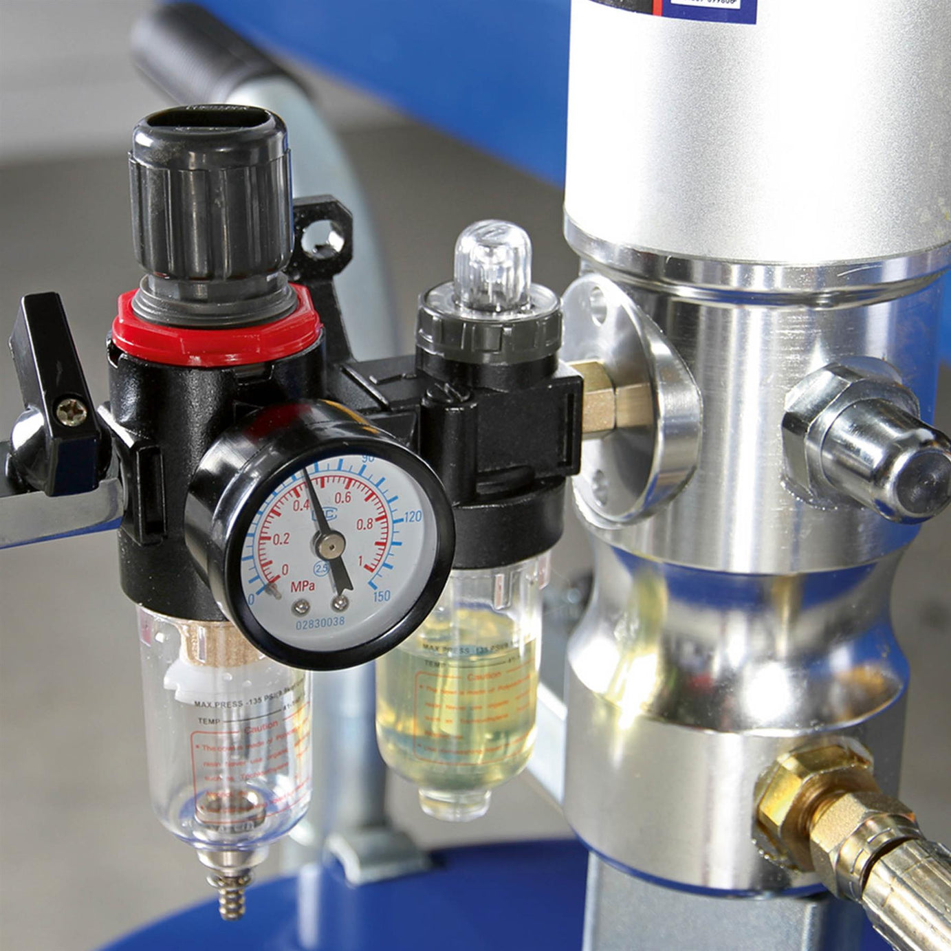 Sealey Grease Pump Air Operated 50kg Garage Workshop DIY